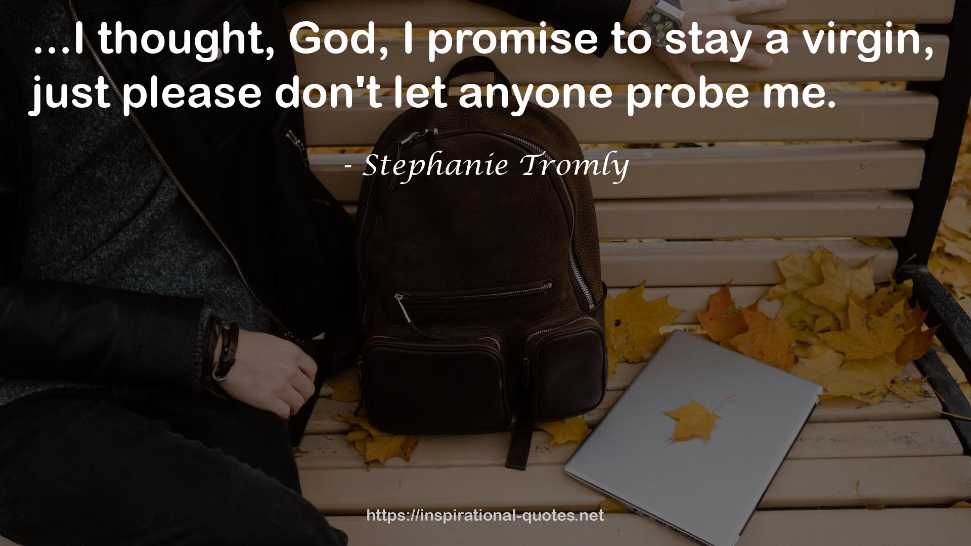 Stephanie Tromly QUOTES