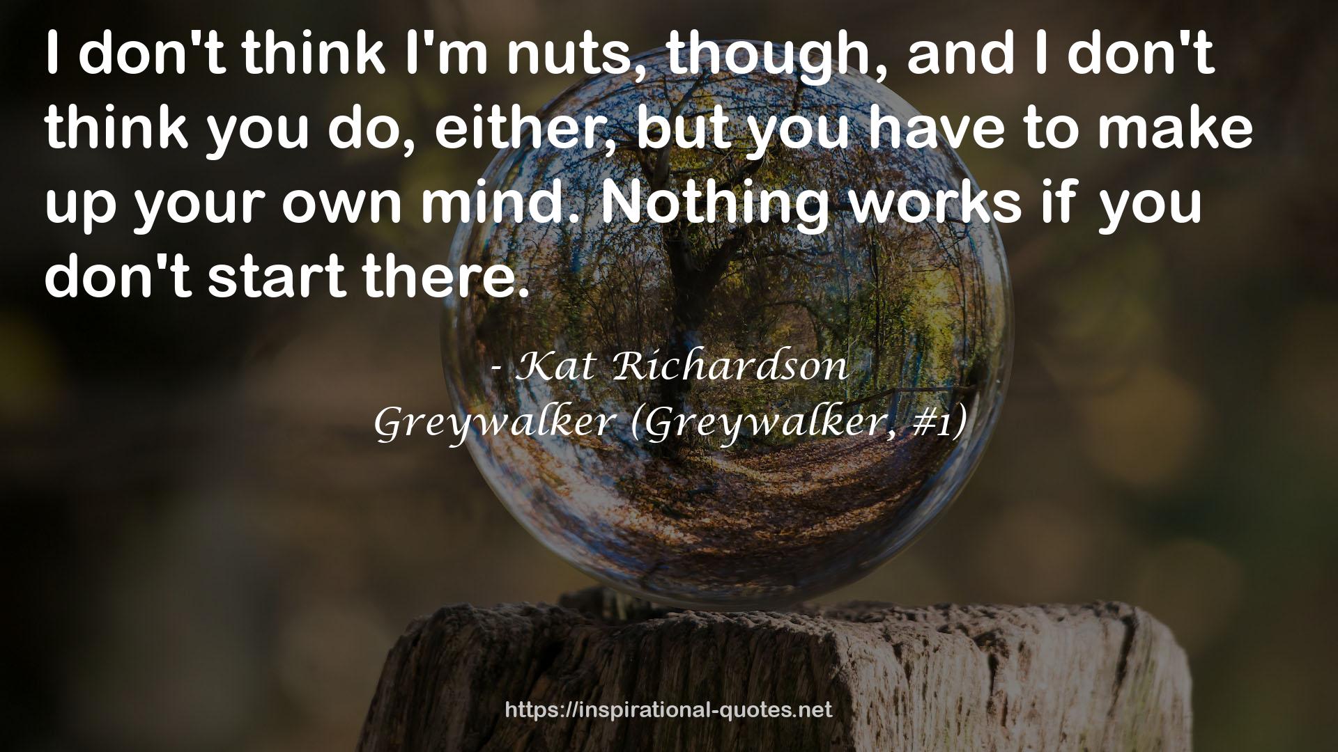 Kat Richardson QUOTES