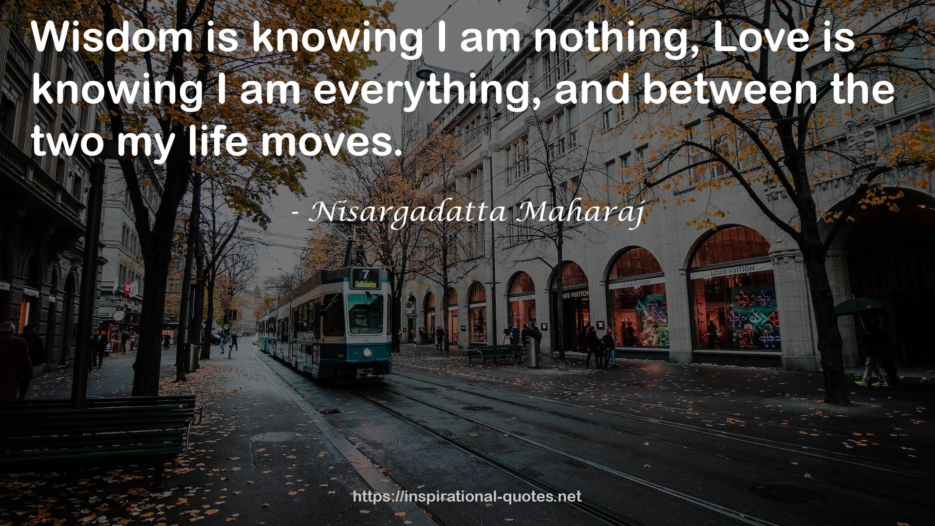 Nisargadatta Maharaj QUOTES