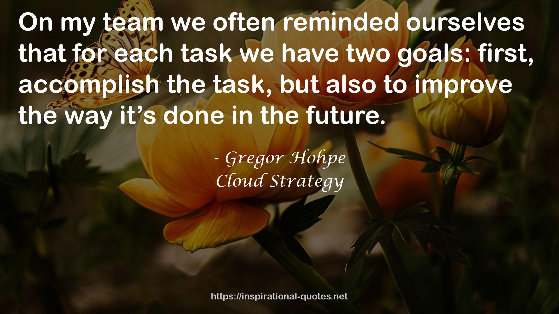 Cloud Strategy QUOTES