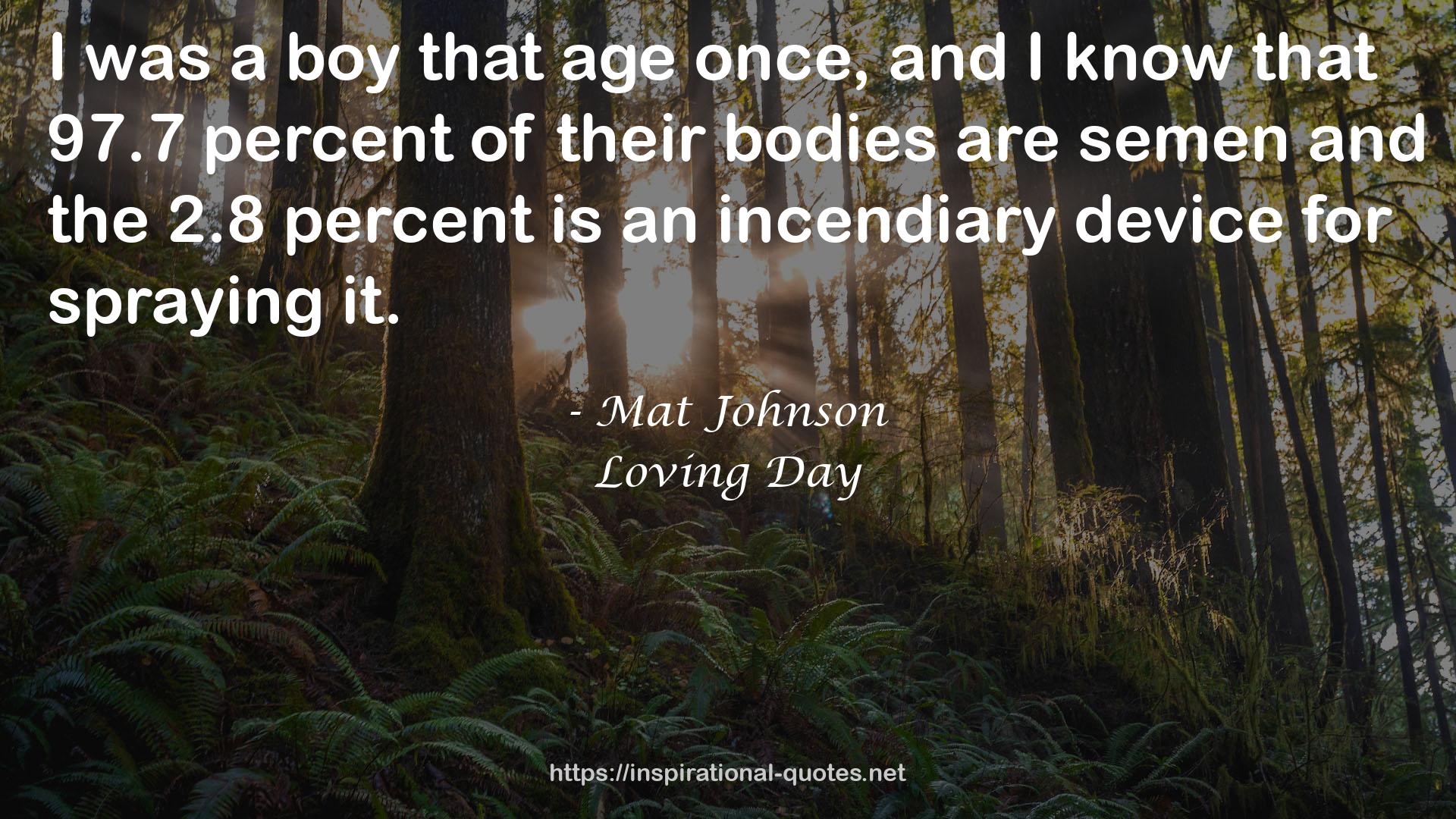 Mat Johnson QUOTES