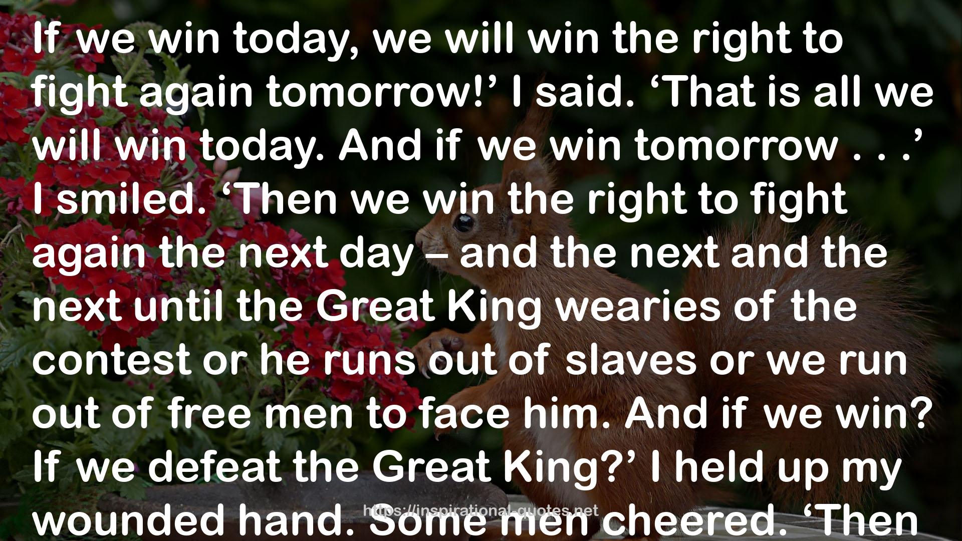 The Great King (Long War, #4) QUOTES