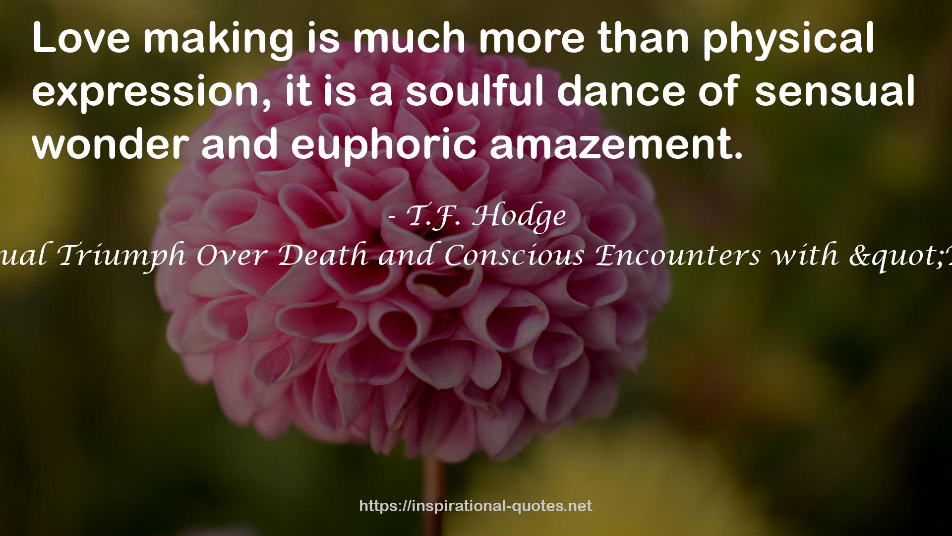 a soulful dance  QUOTES