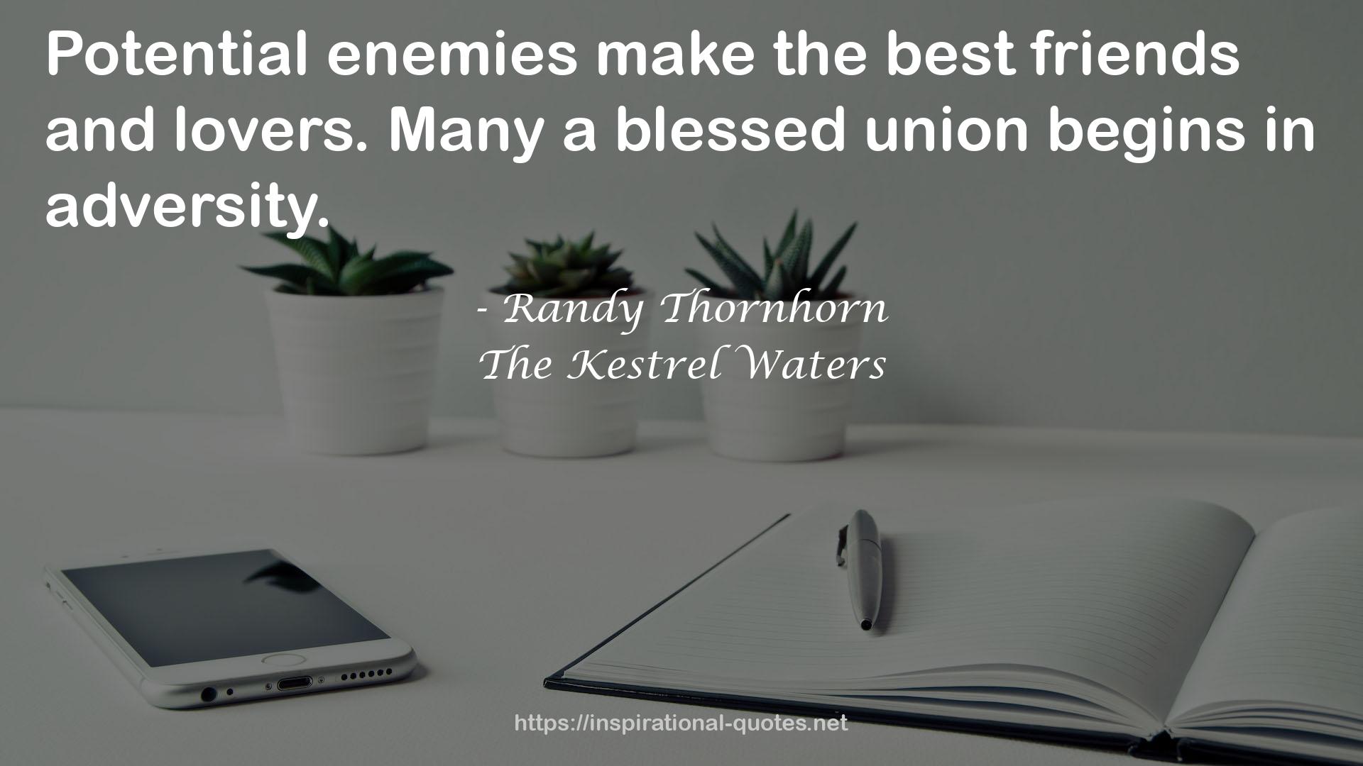 Many a blessed union  QUOTES