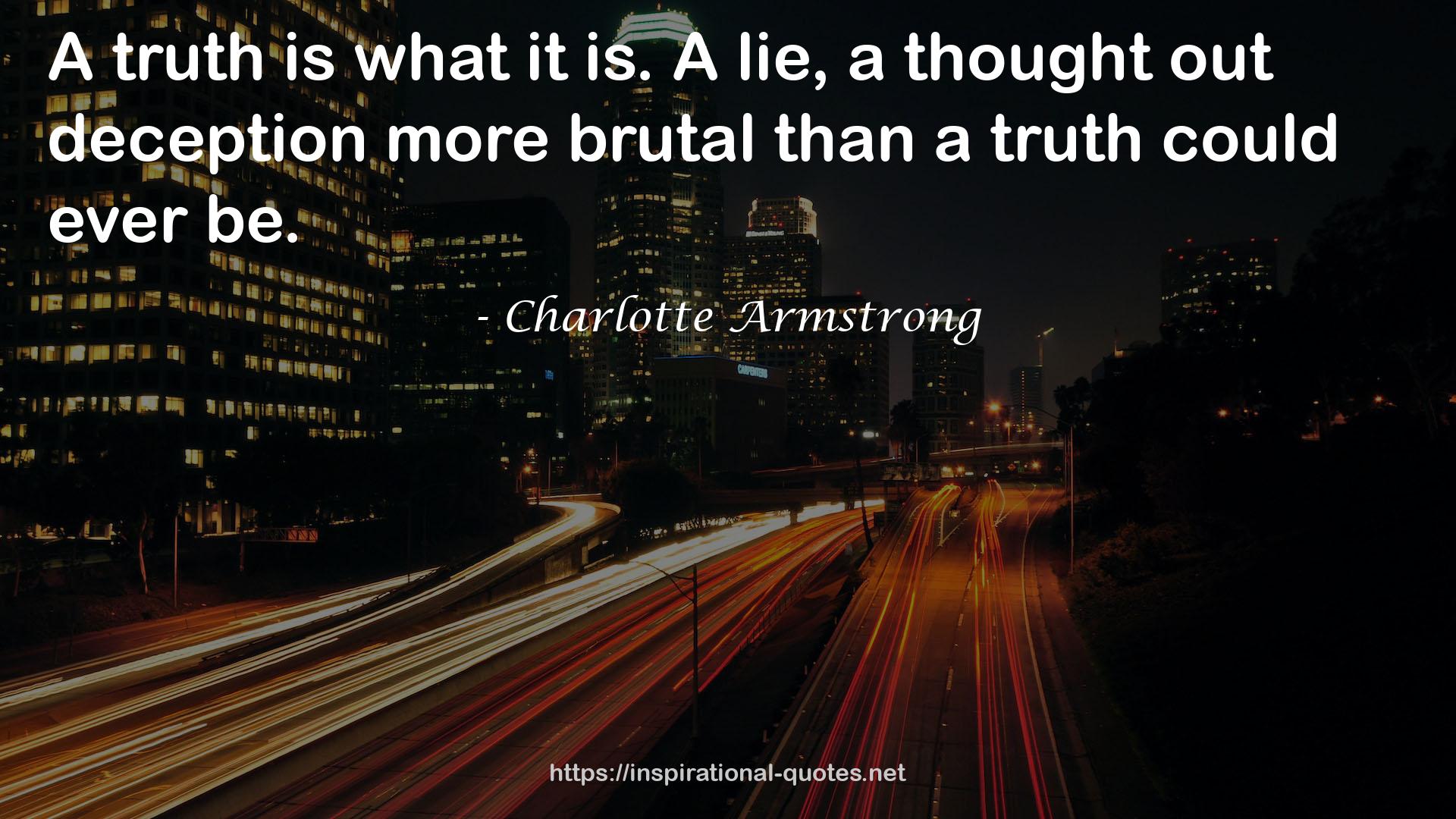 Charlotte Armstrong QUOTES