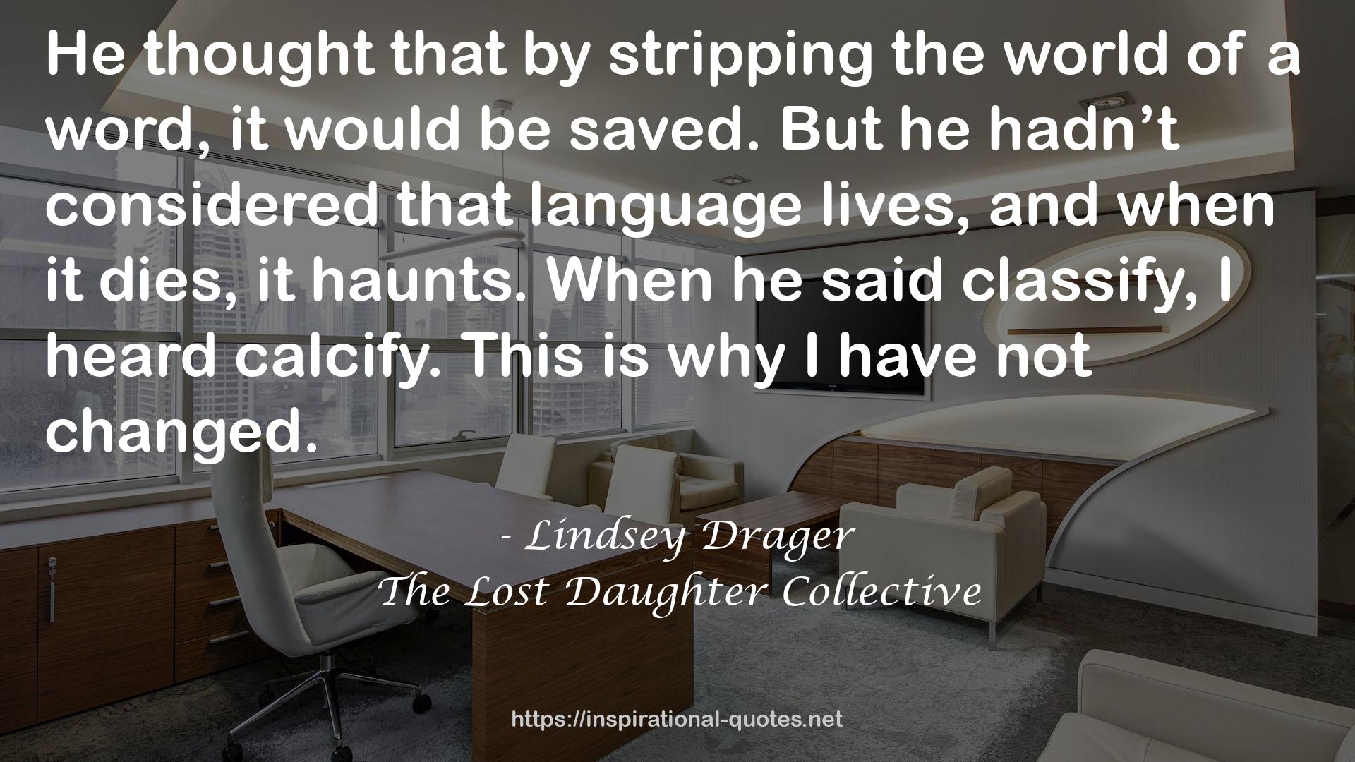 The Lost Daughter Collective QUOTES