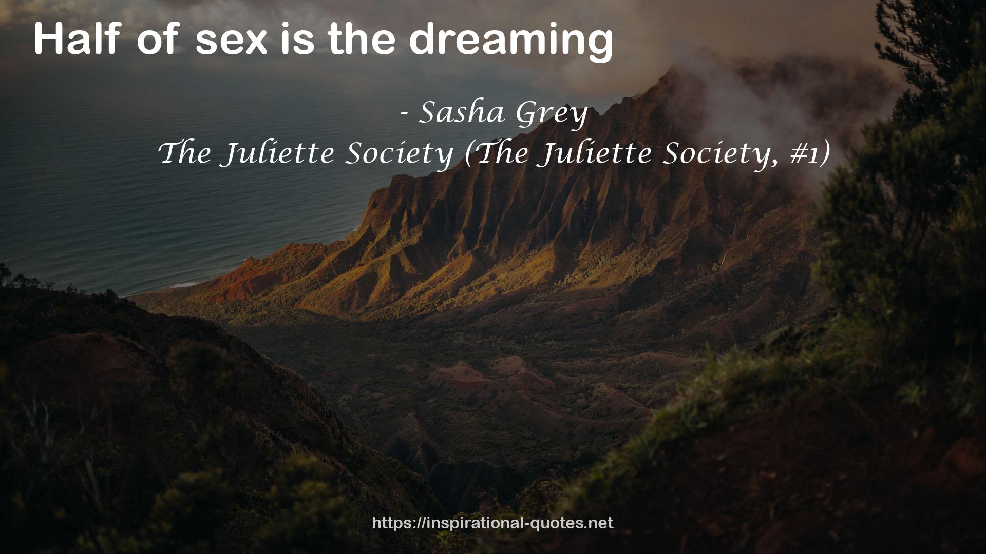 The Juliette Society (The Juliette Society, #1) QUOTES