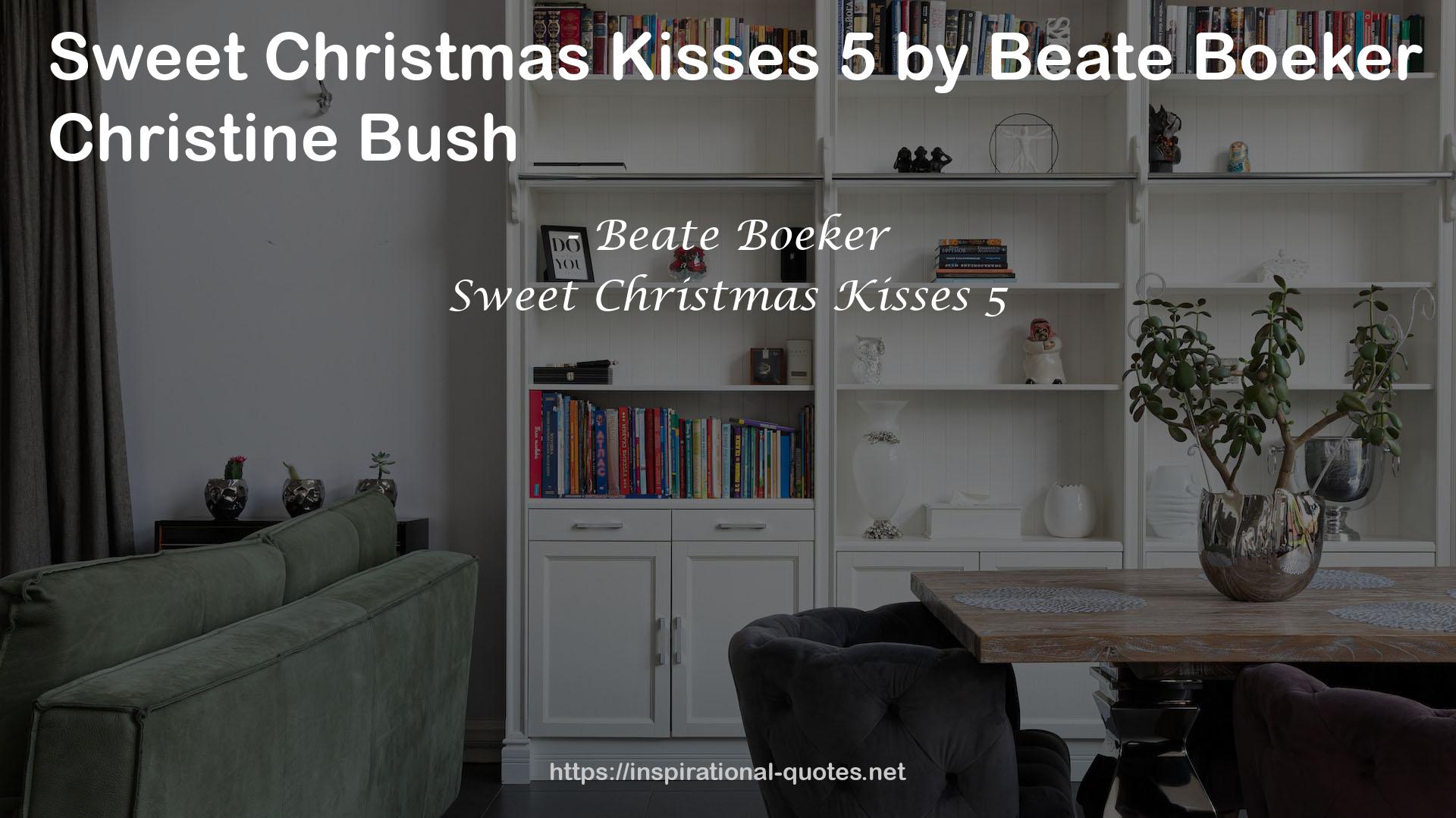 Sweet Christmas Kisses 5 QUOTES