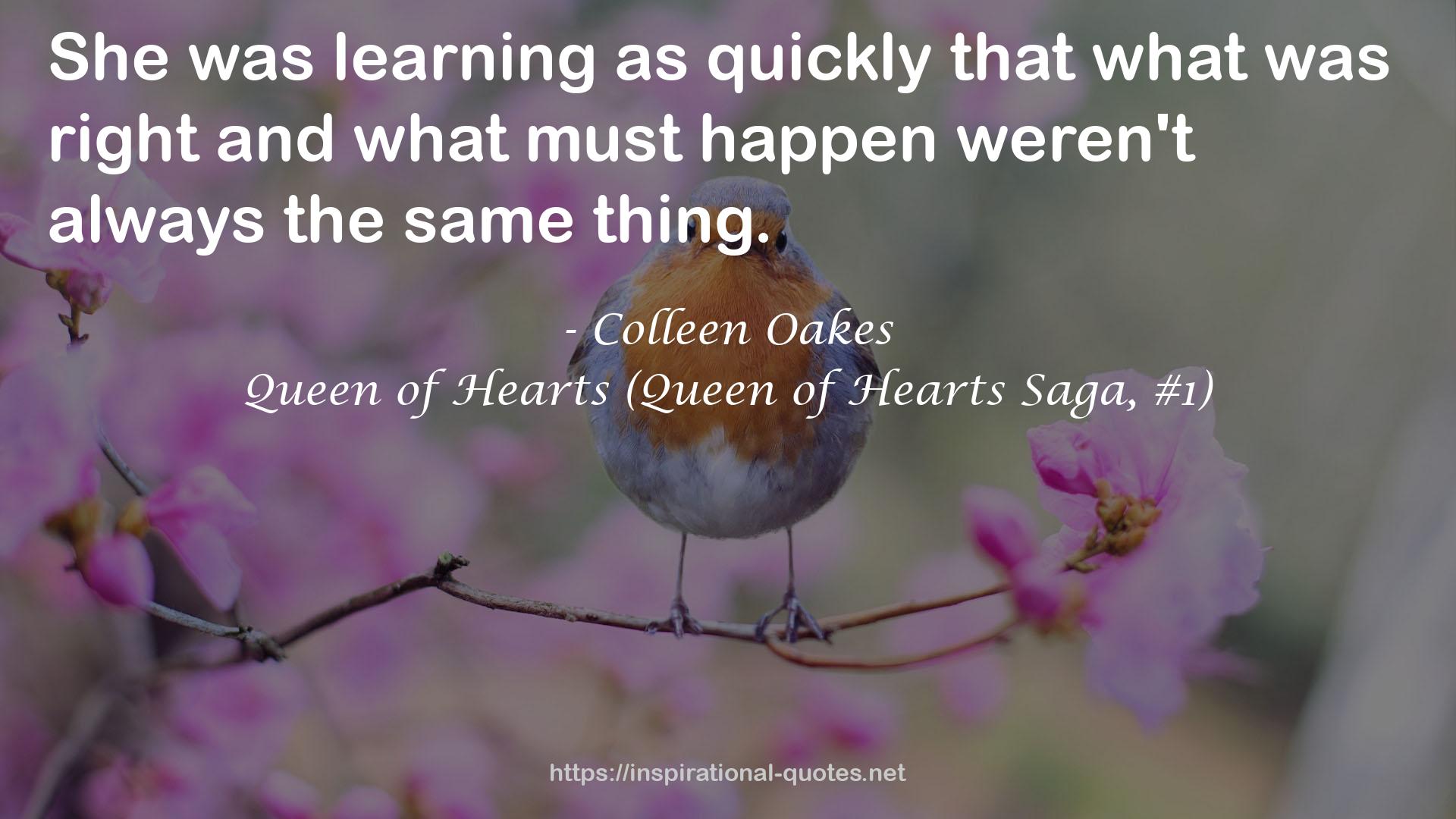 Queen of Hearts (Queen of Hearts Saga, #1) QUOTES