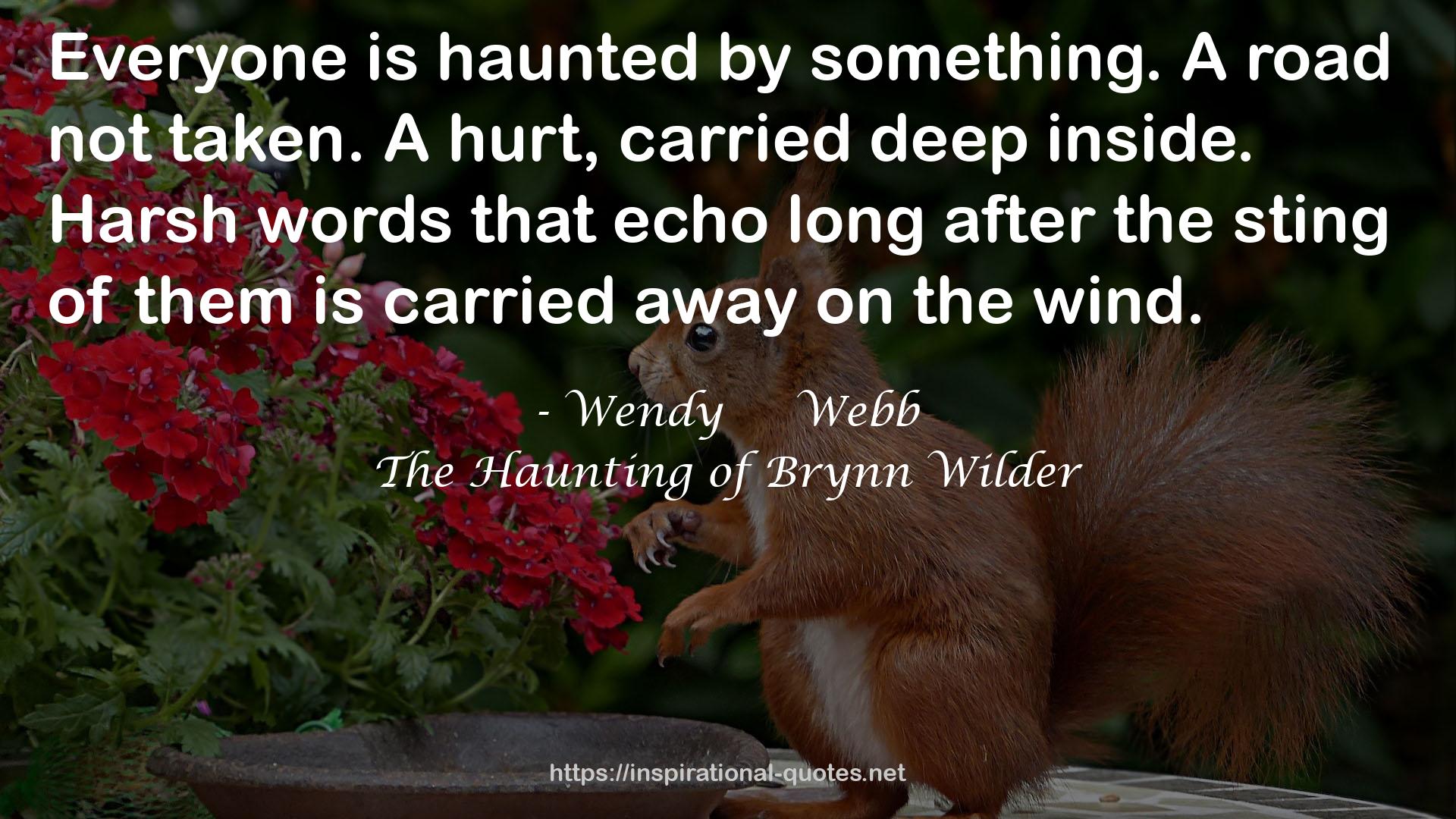 The Haunting of Brynn Wilder QUOTES