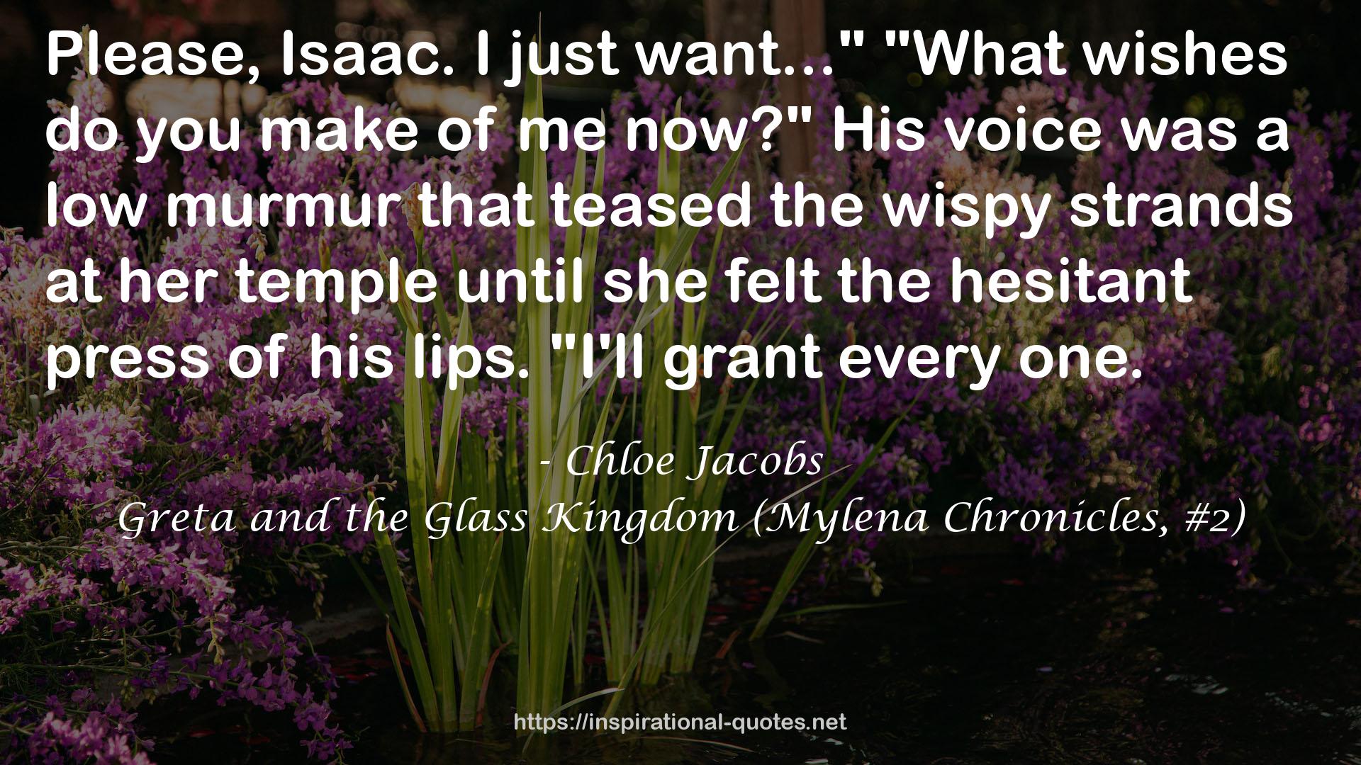 Greta and the Glass Kingdom (Mylena Chronicles, #2) QUOTES