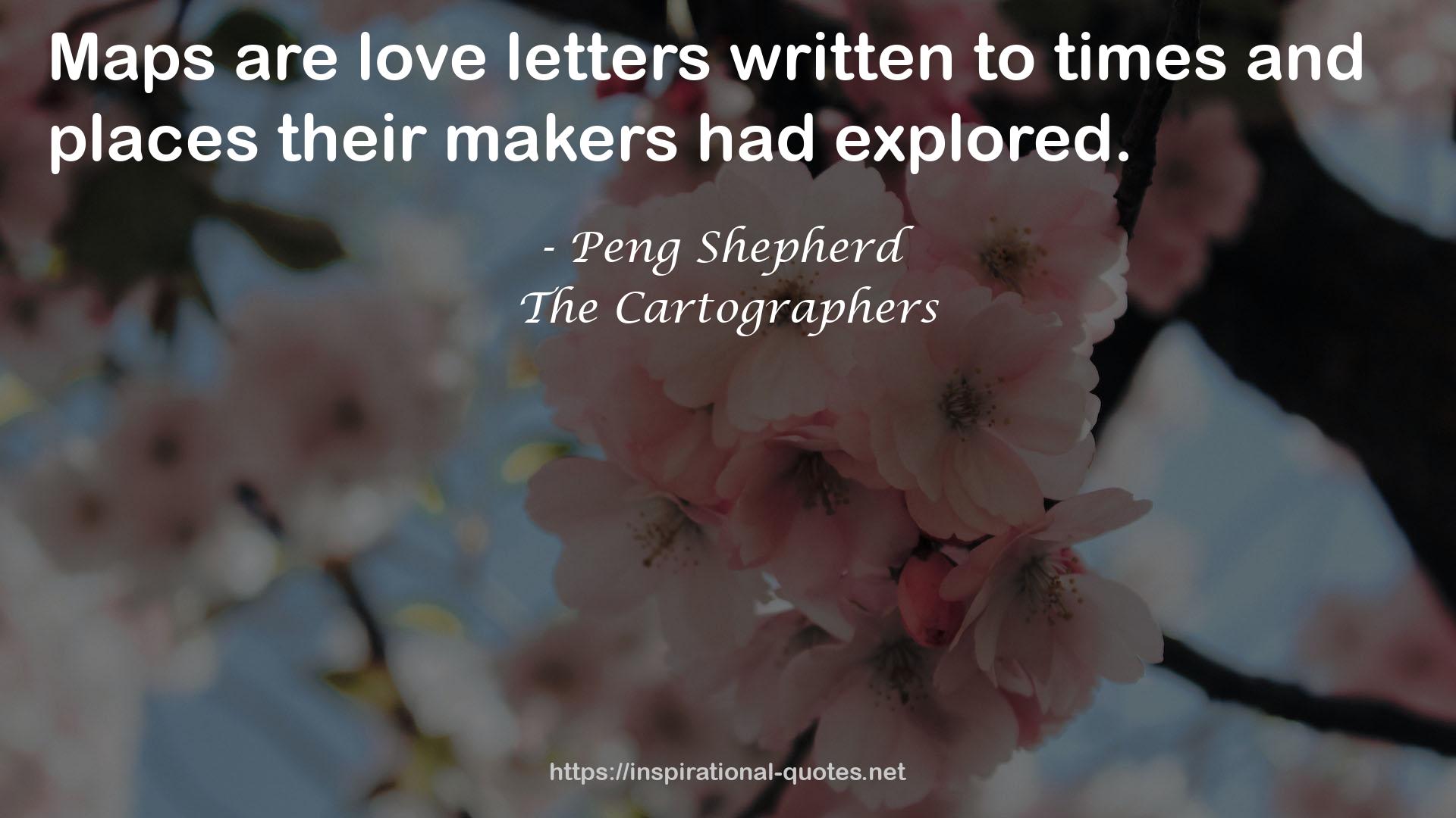 The Cartographers QUOTES