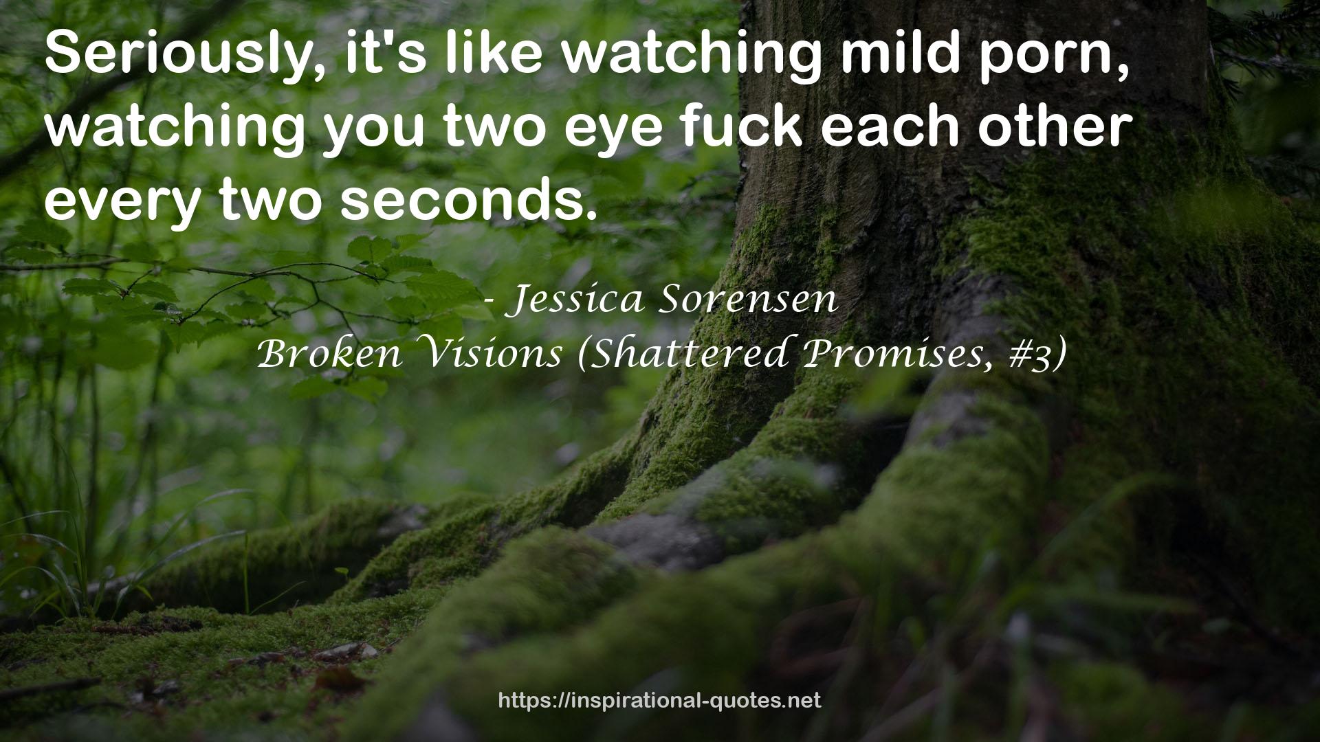 Broken Visions (Shattered Promises, #3) QUOTES
