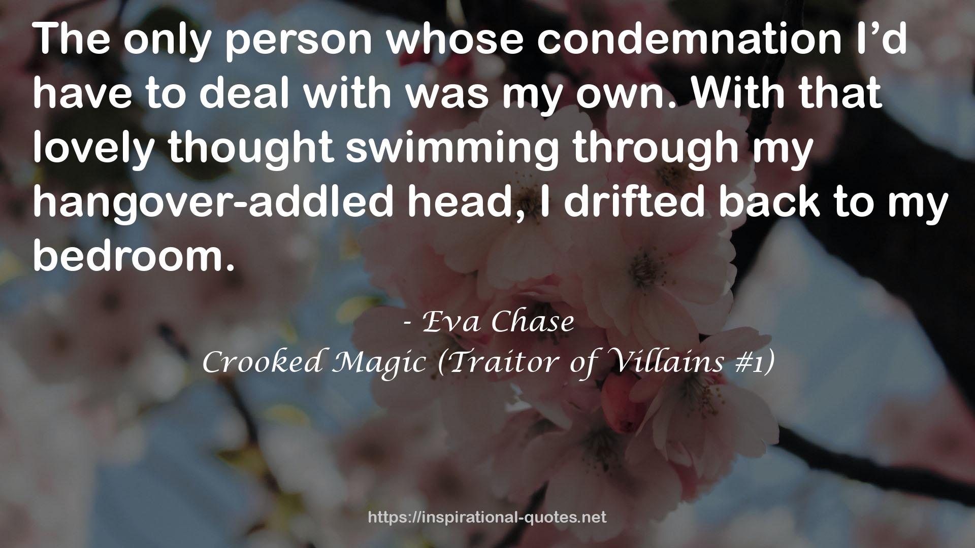 Crooked Magic (Traitor of Villains #1) QUOTES