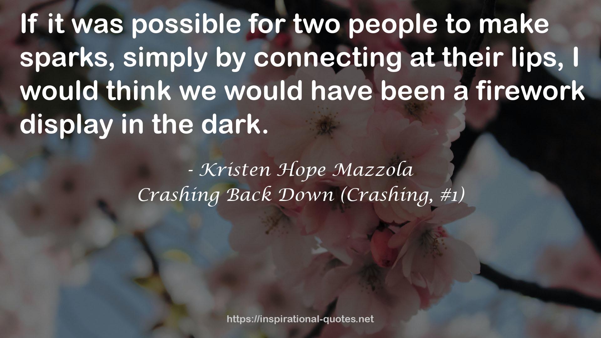 Kristen Hope Mazzola QUOTES