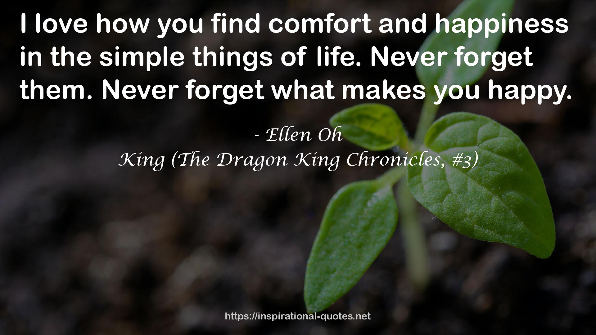 King (The Dragon King Chronicles, #3) QUOTES