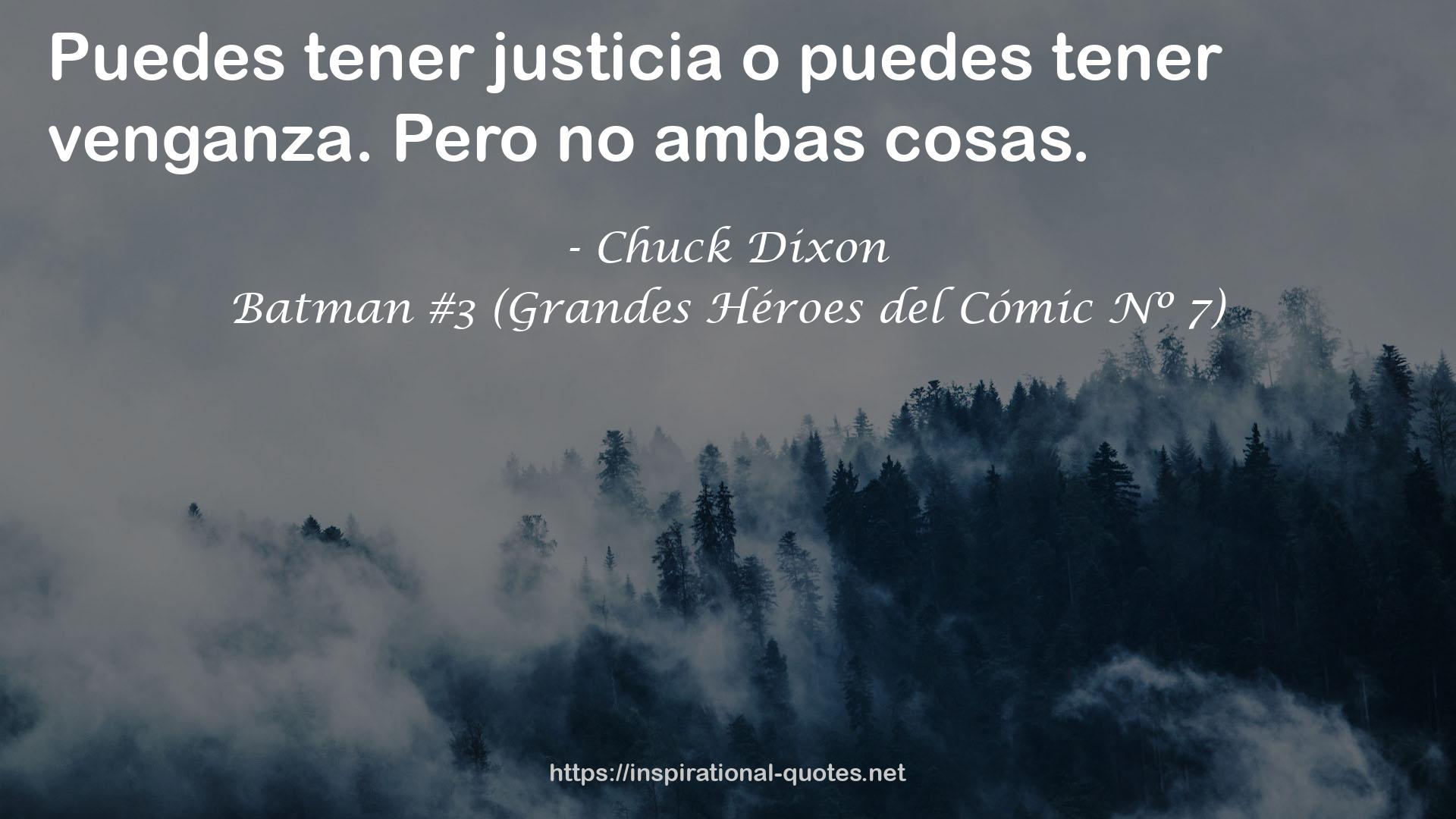 Batman #3 (Grandes Héroes del Cómic Nº 7) QUOTES