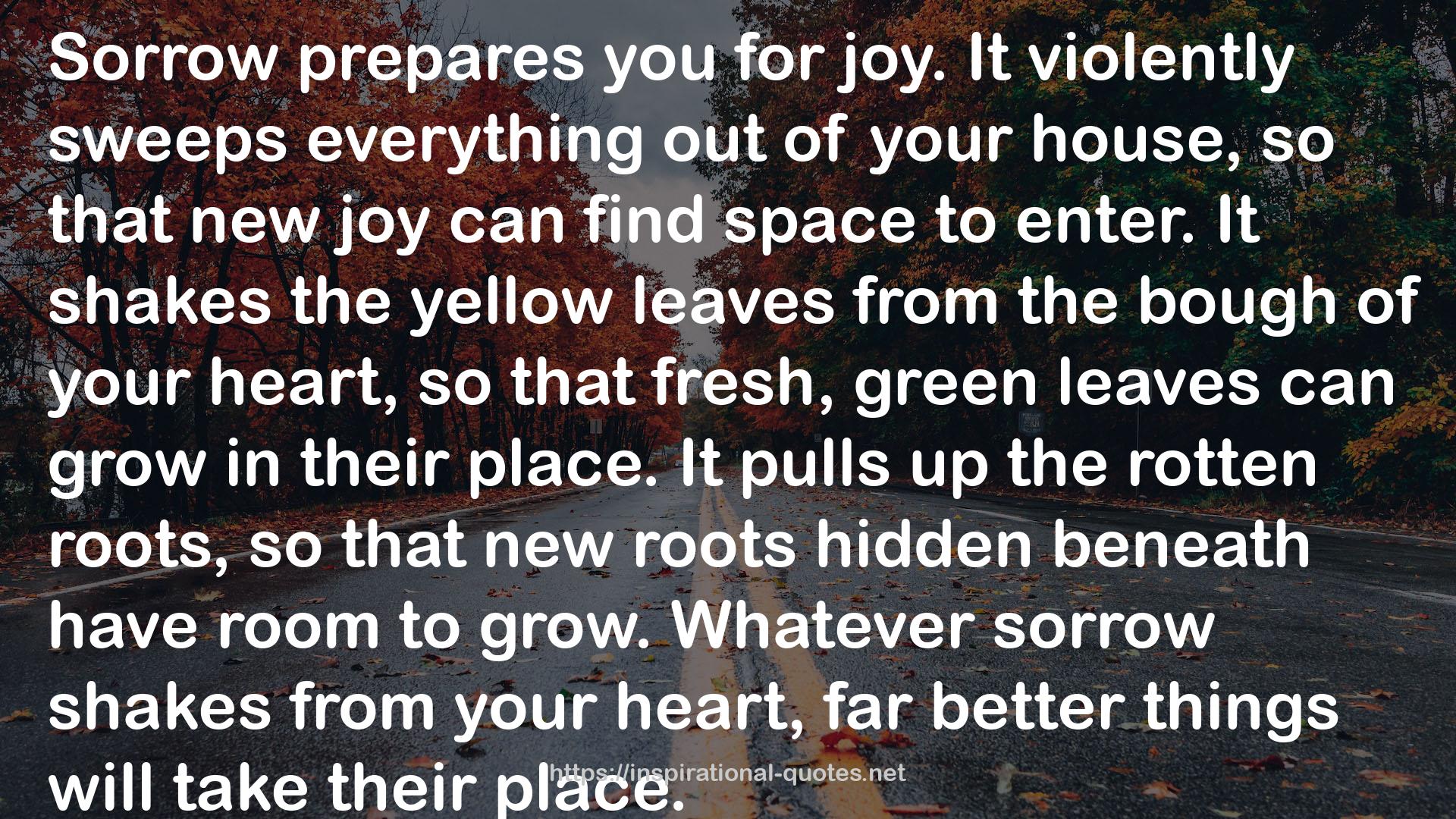 the yellow leaves  QUOTES