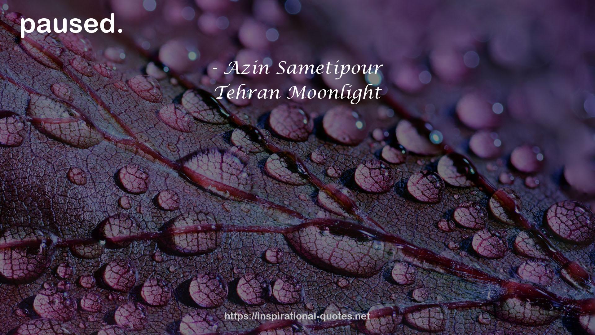 Azin Sametipour QUOTES