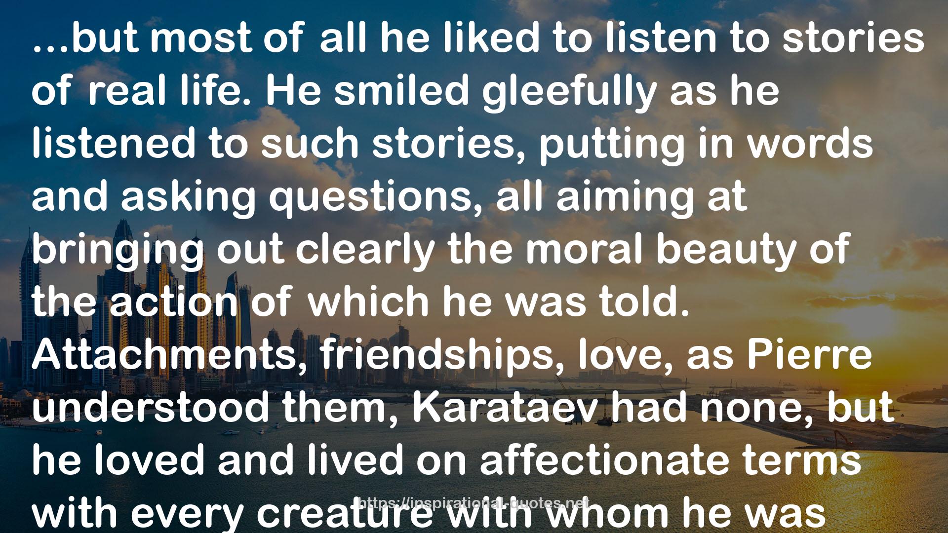 Karataev  QUOTES