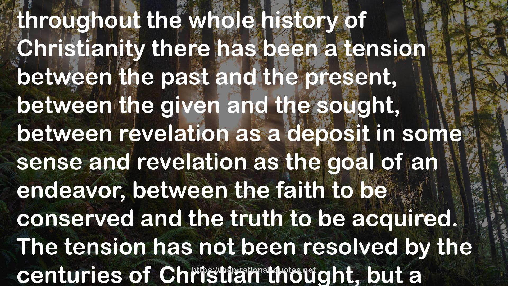 A History of Christian Thought Volume I: From the Beginnings to the Council of Chalcedon QUOTES