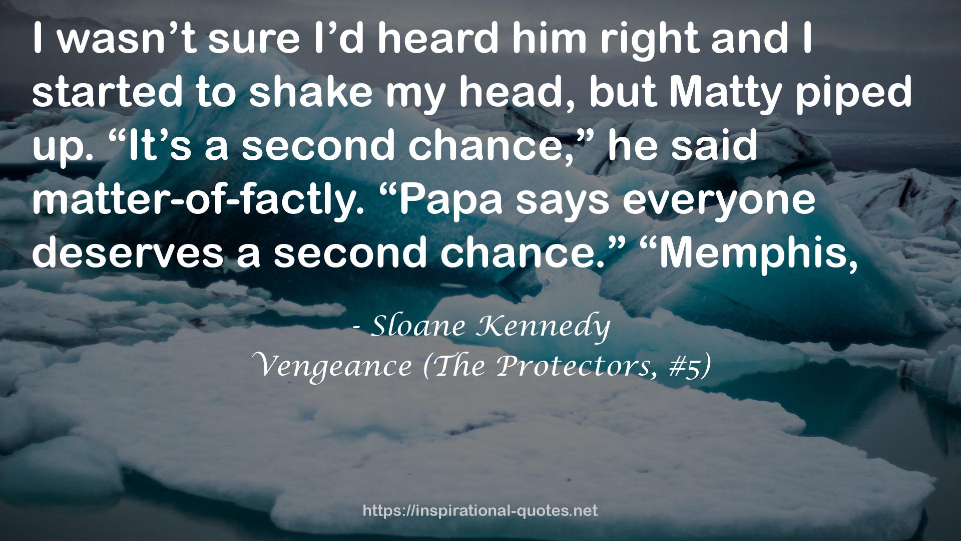 Vengeance (The Protectors, #5) QUOTES