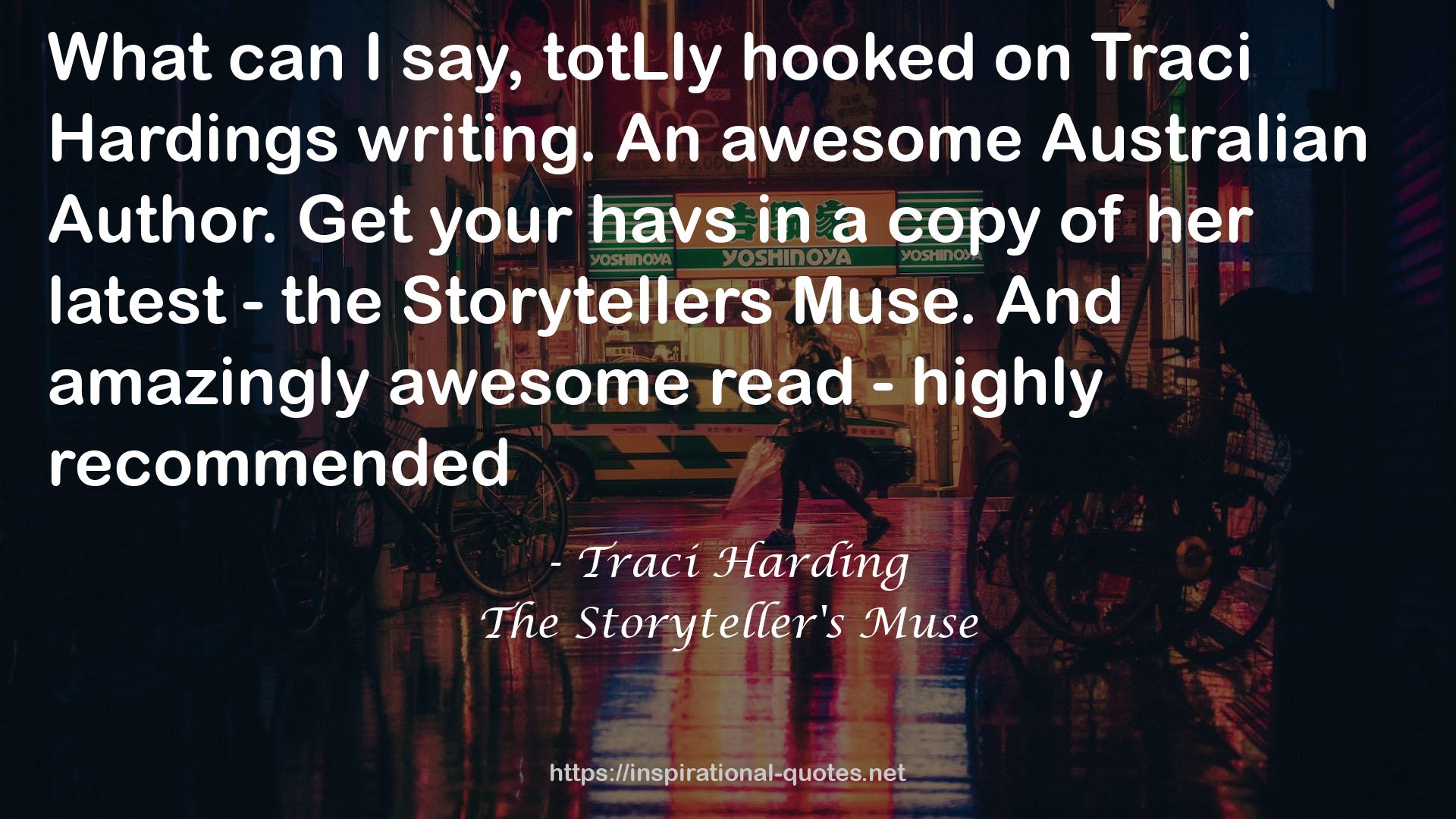 The Storyteller's Muse QUOTES