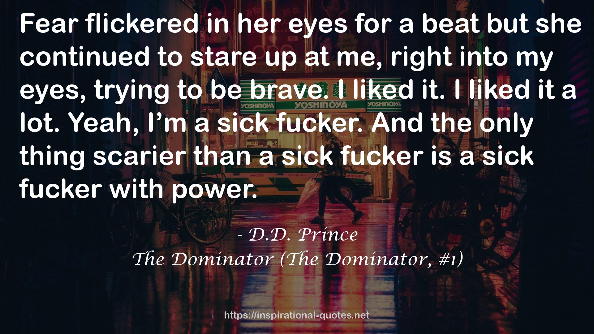 The Dominator (The Dominator, #1) QUOTES