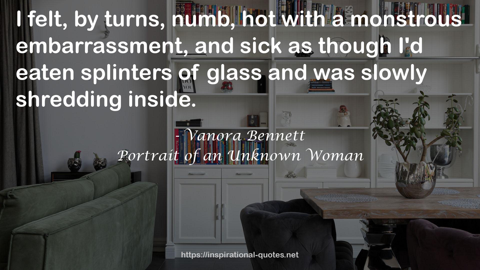 Portrait of an Unknown Woman QUOTES