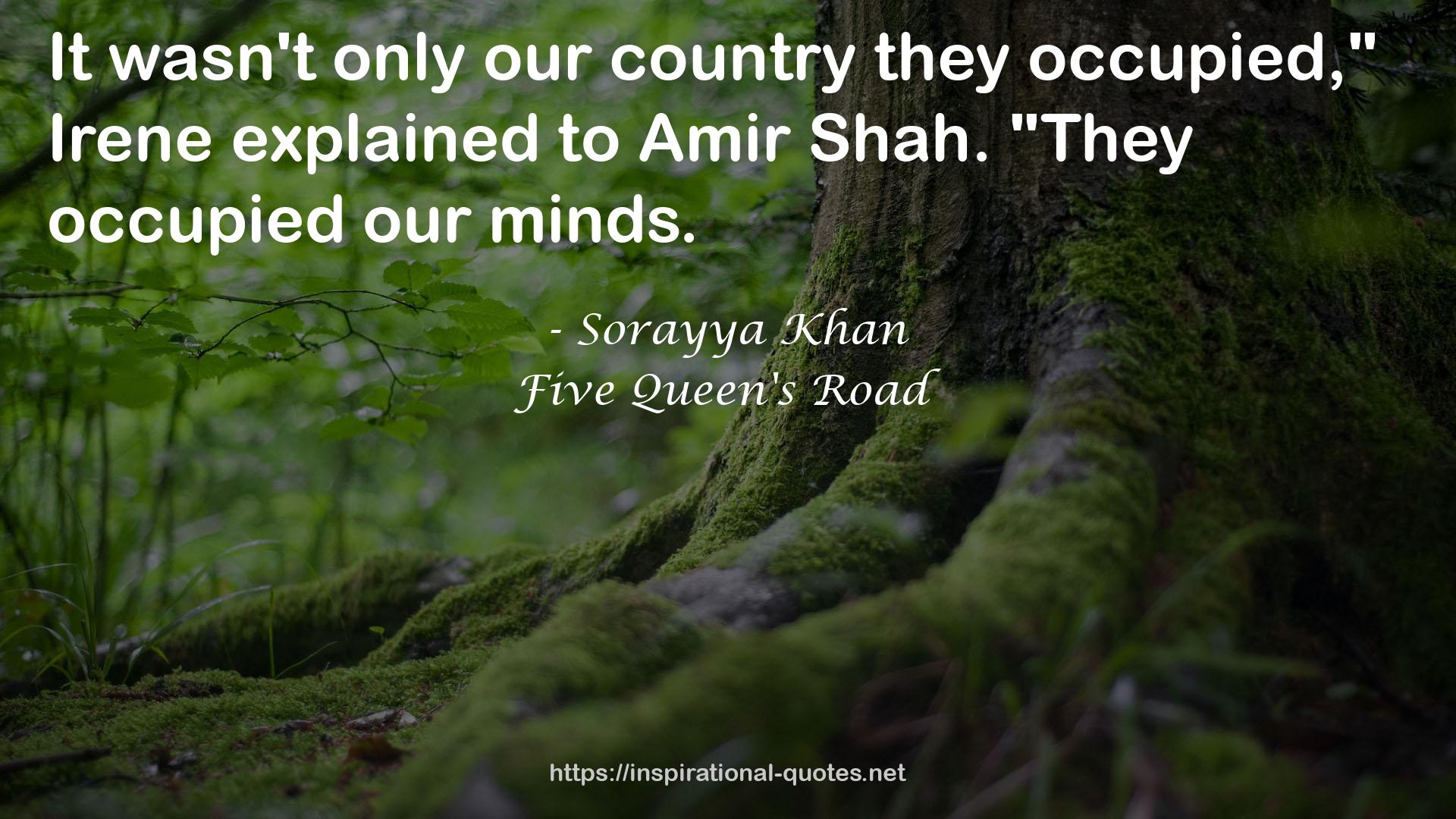 Five Queen's Road QUOTES