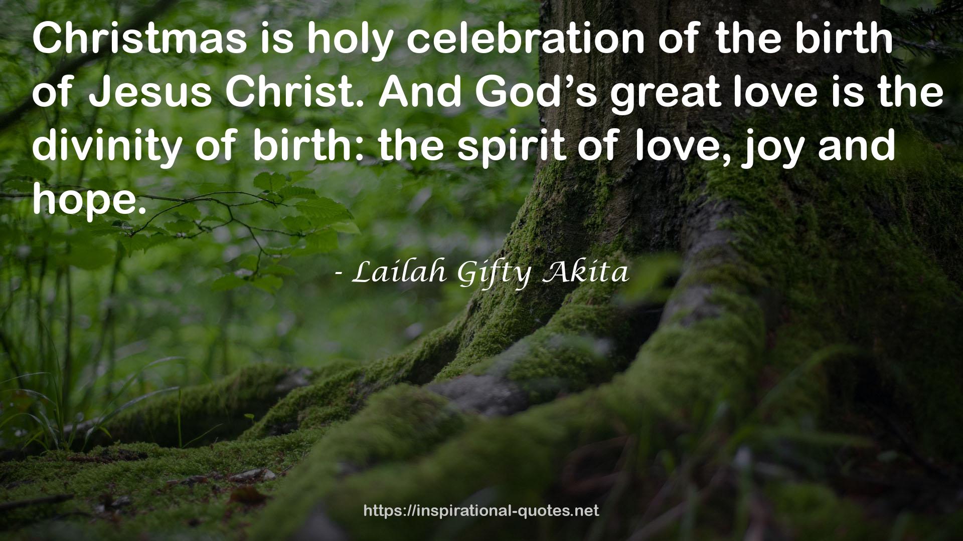 holy celebration  QUOTES