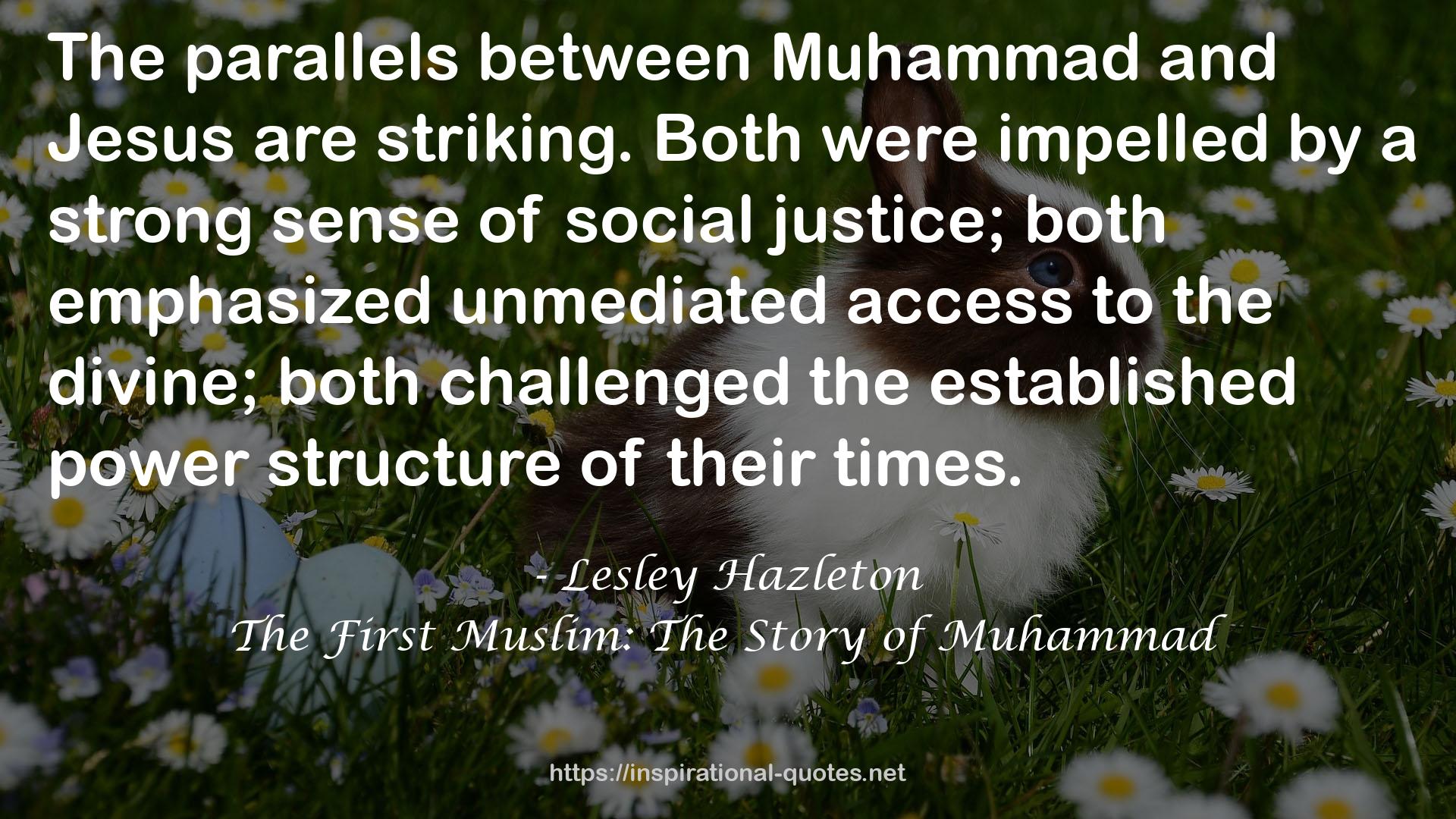 The First Muslim: The Story of Muhammad QUOTES