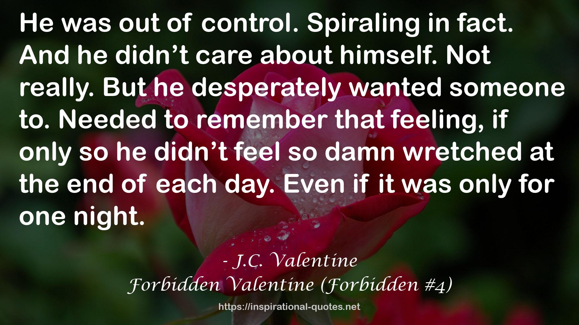 Forbidden Valentine (Forbidden #4) QUOTES