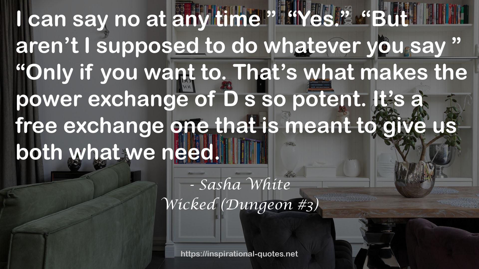 Wicked (Dungeon #3) QUOTES