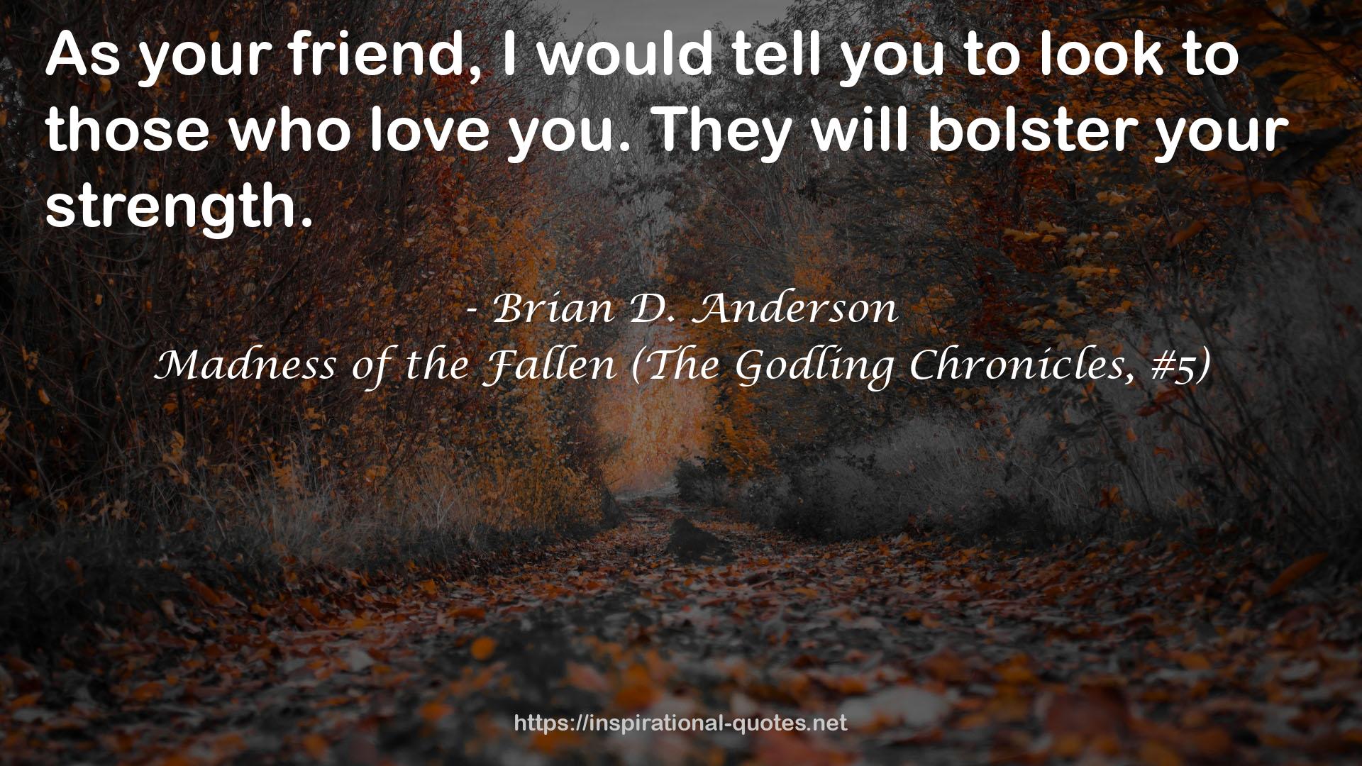 Madness of the Fallen (The Godling Chronicles, #5) QUOTES