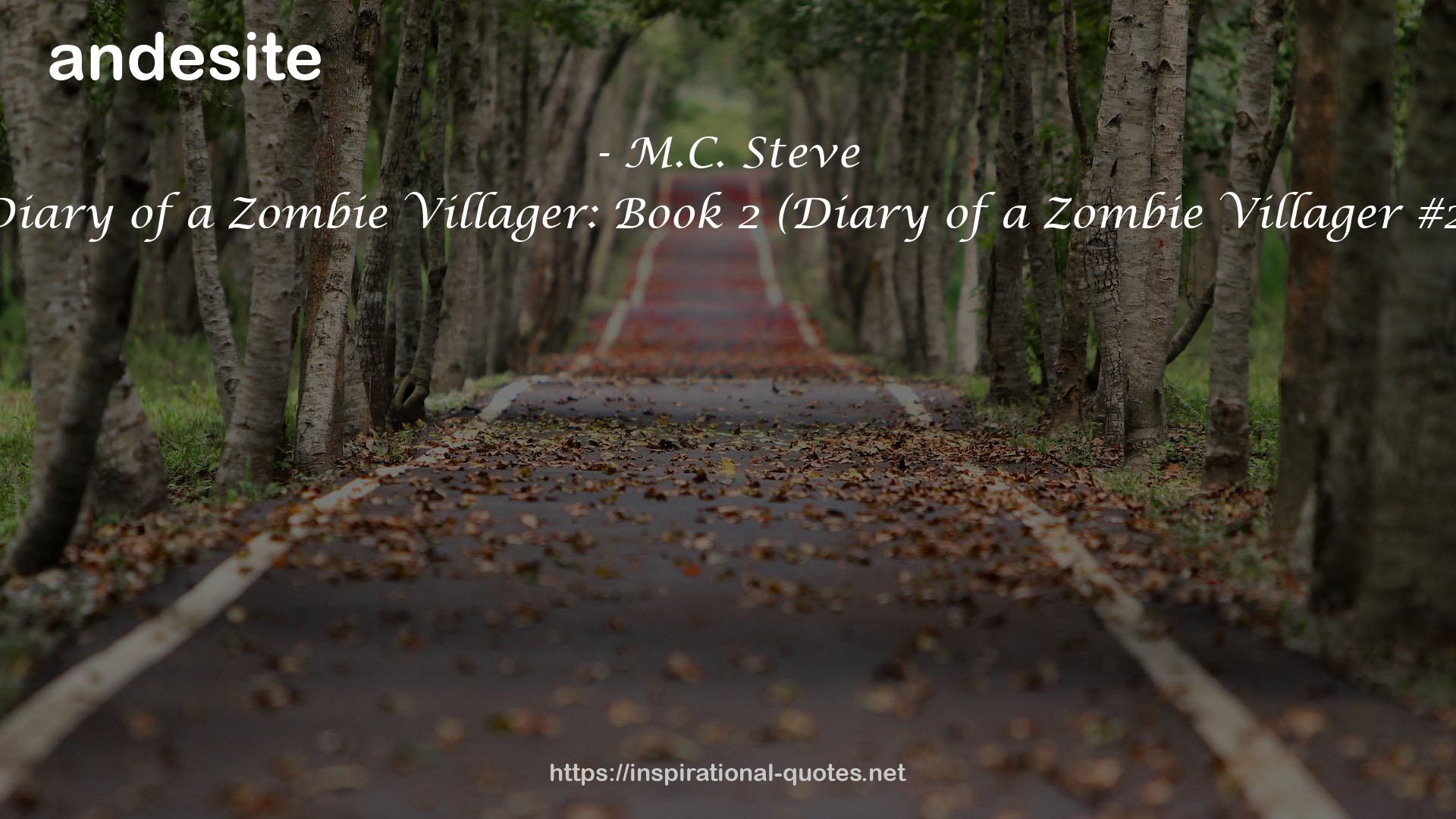 Diary of a Zombie Villager: Book 2 (Diary of a Zombie Villager #2) QUOTES