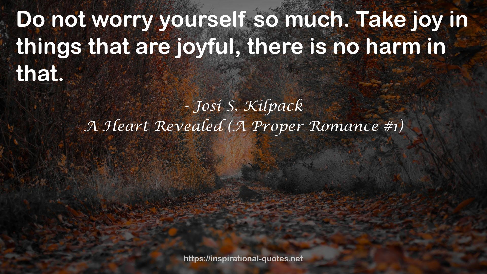 A Heart Revealed (A Proper Romance #1) QUOTES