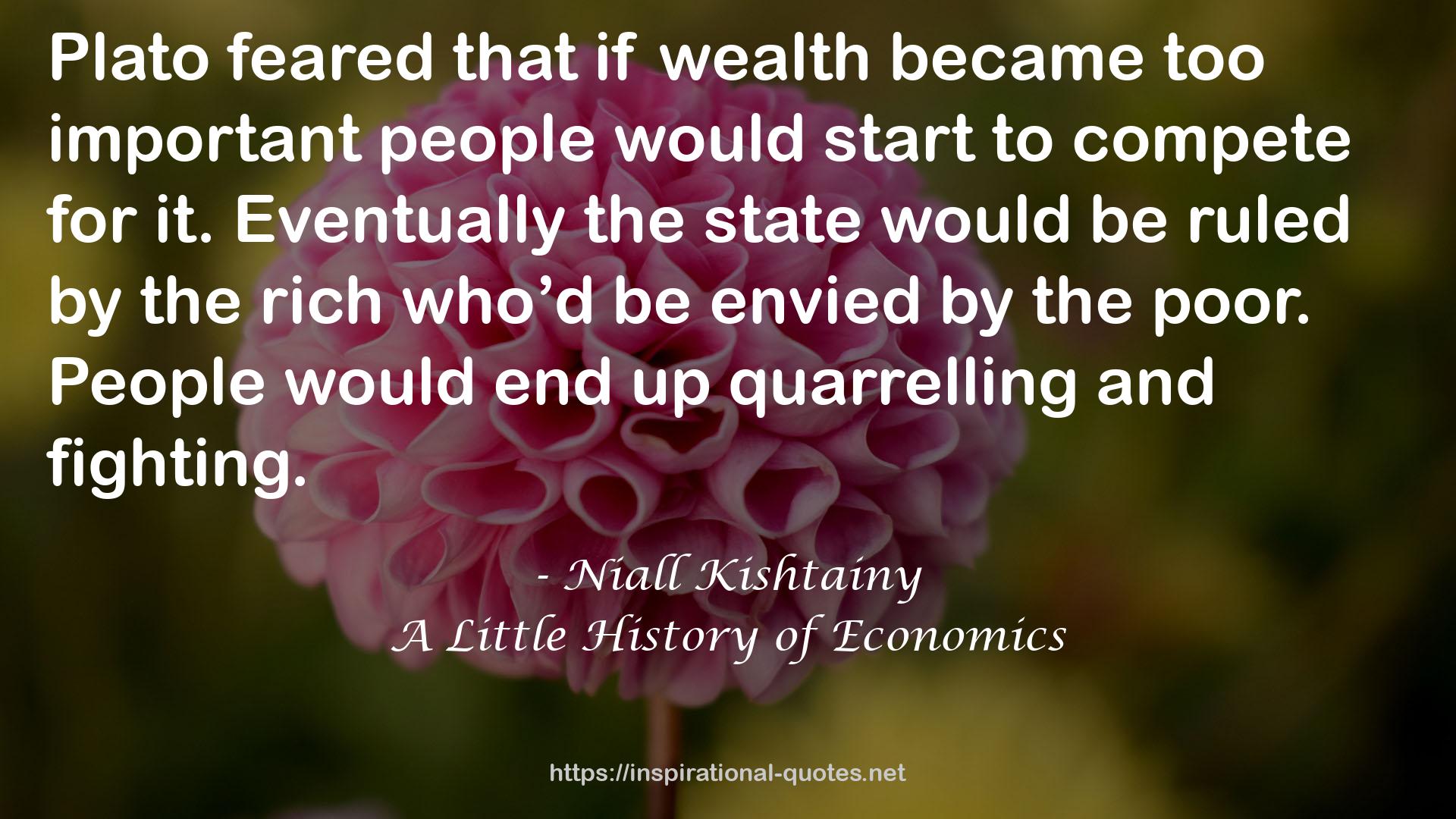 A Little History of Economics QUOTES