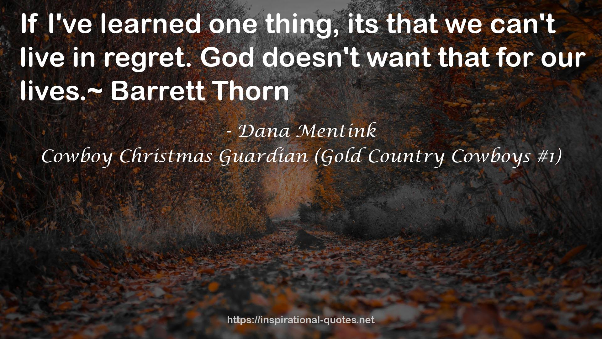 Cowboy Christmas Guardian (Gold Country Cowboys #1) QUOTES