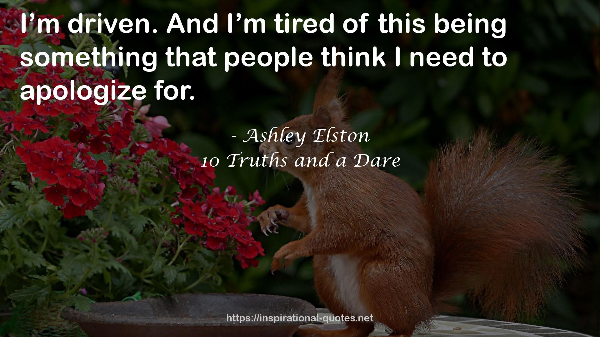 10 Truths and a Dare QUOTES