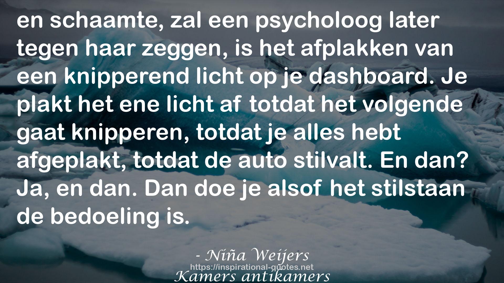Kamers antikamers QUOTES