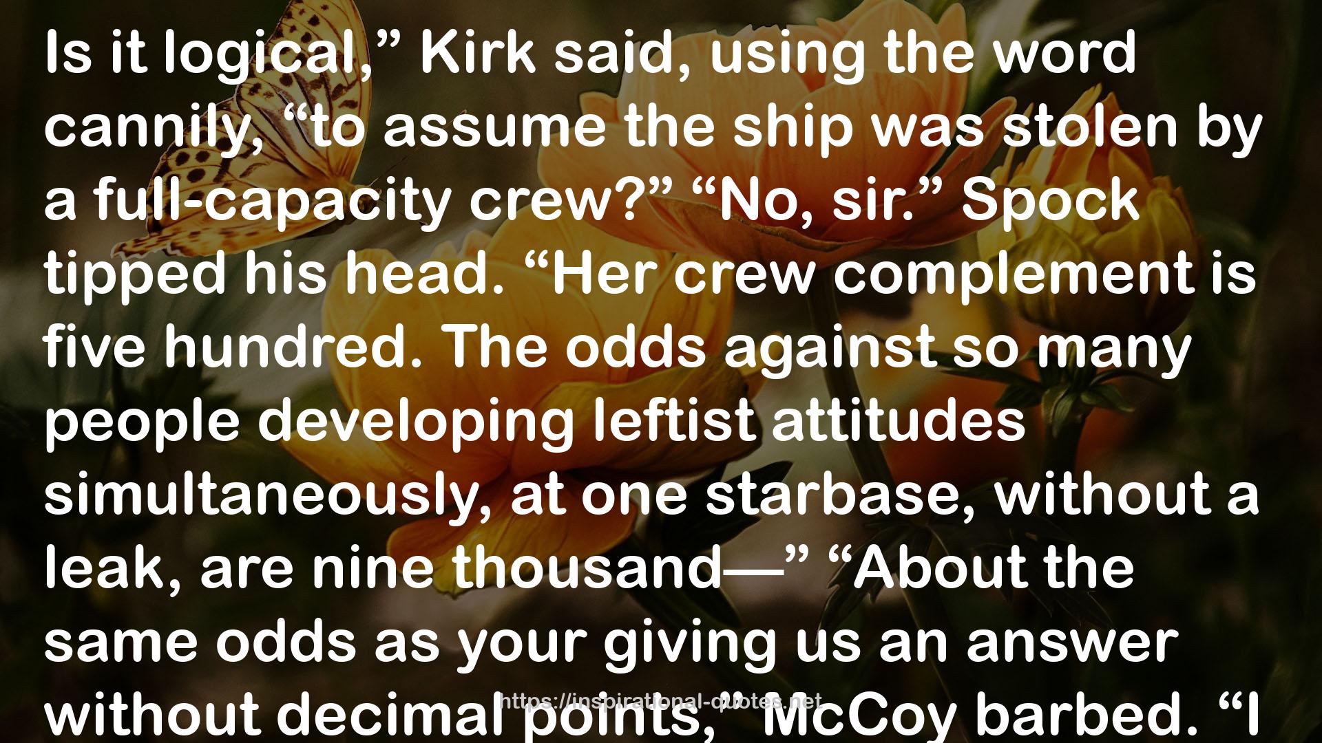 Dreadnought! (Star Trek: The Original Series #29, Fortunes Of War, #1) QUOTES