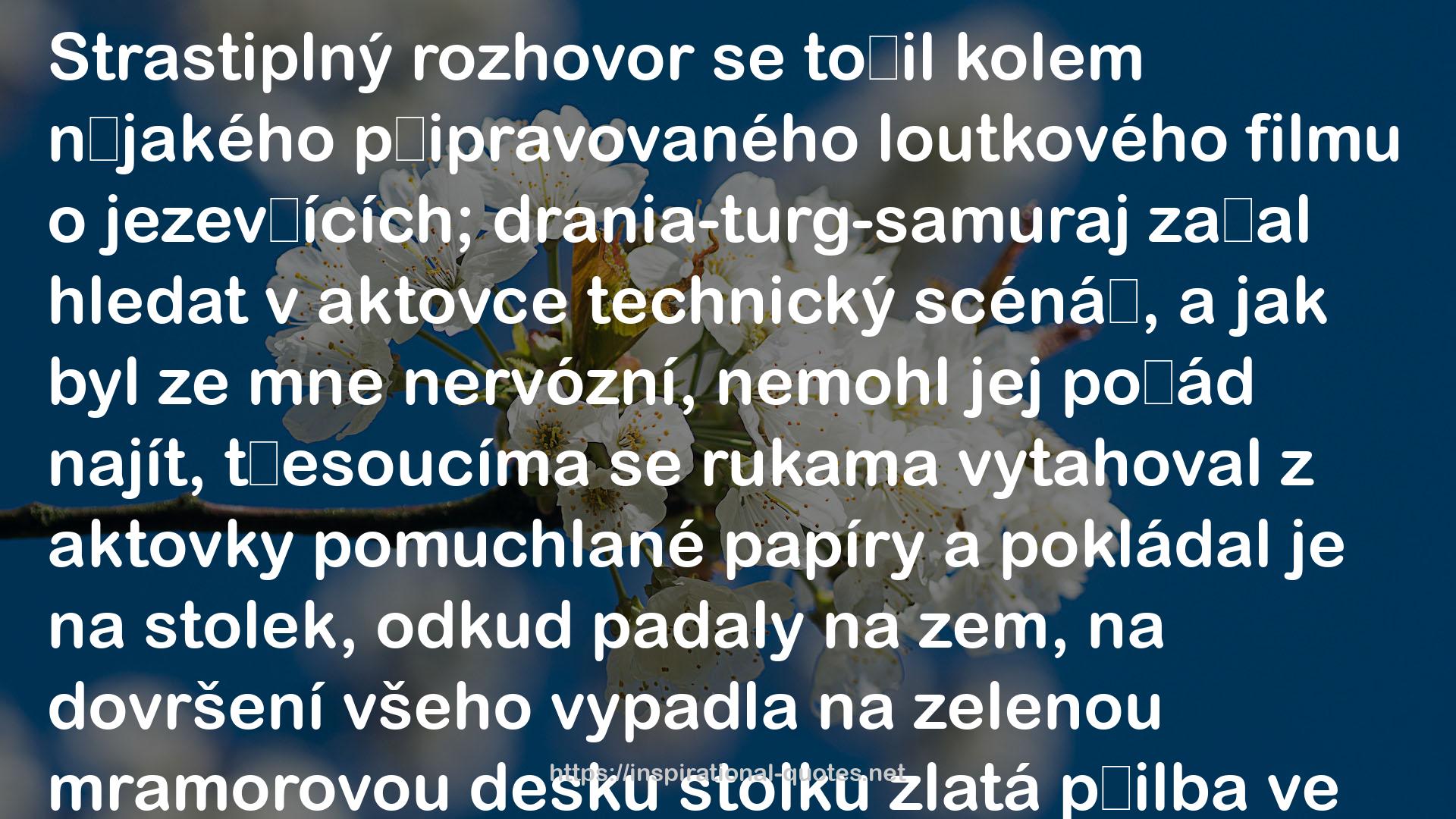 Návrat starého varana QUOTES