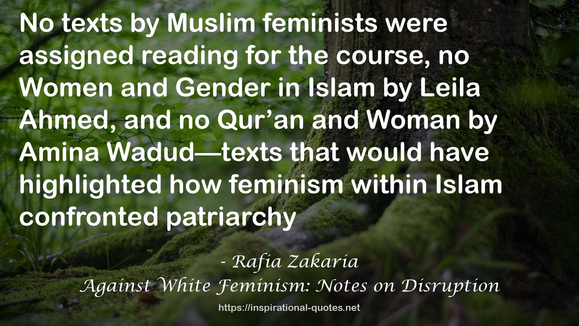 Rafia Zakaria QUOTES