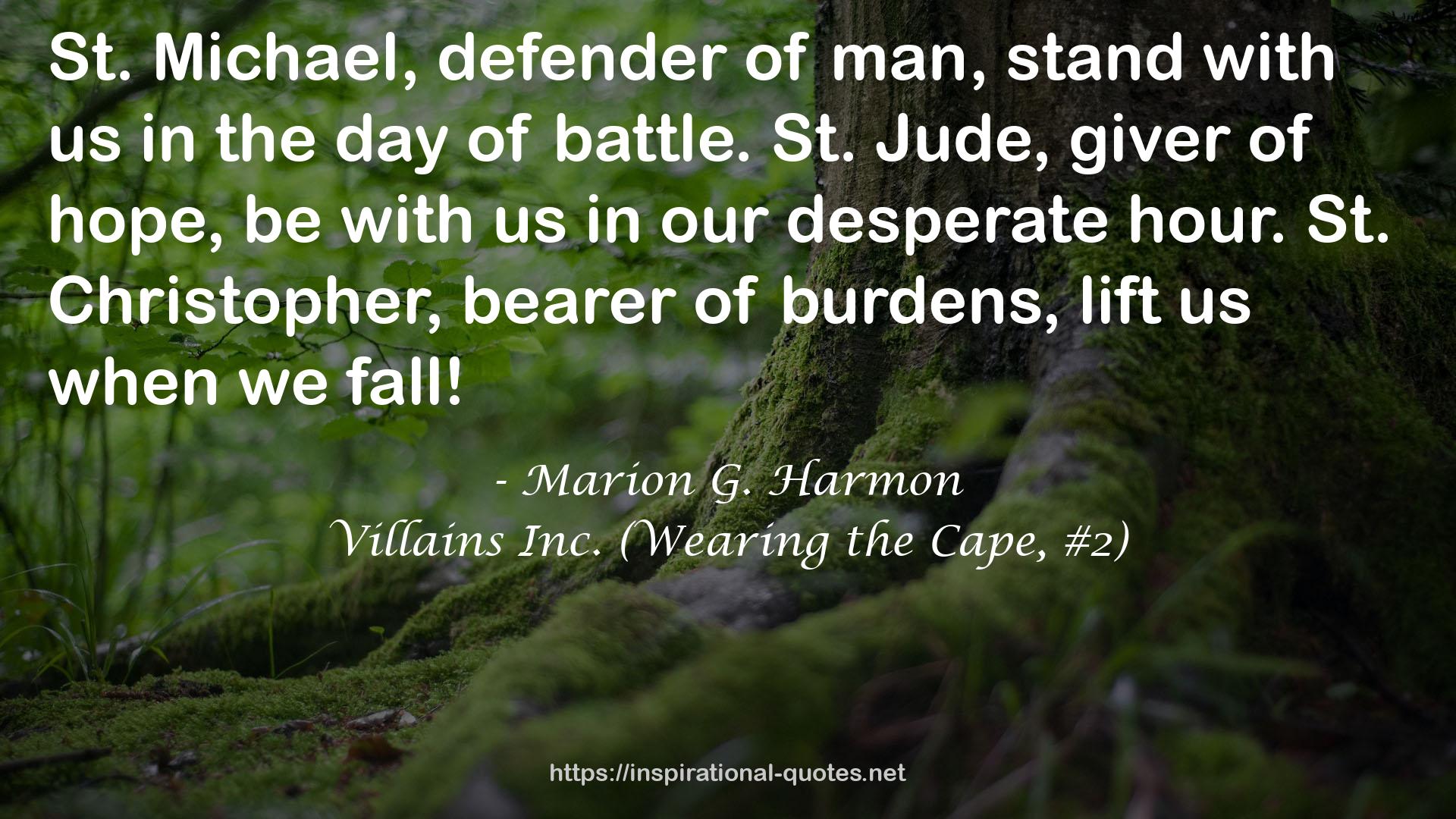 Villains Inc. (Wearing the Cape, #2) QUOTES