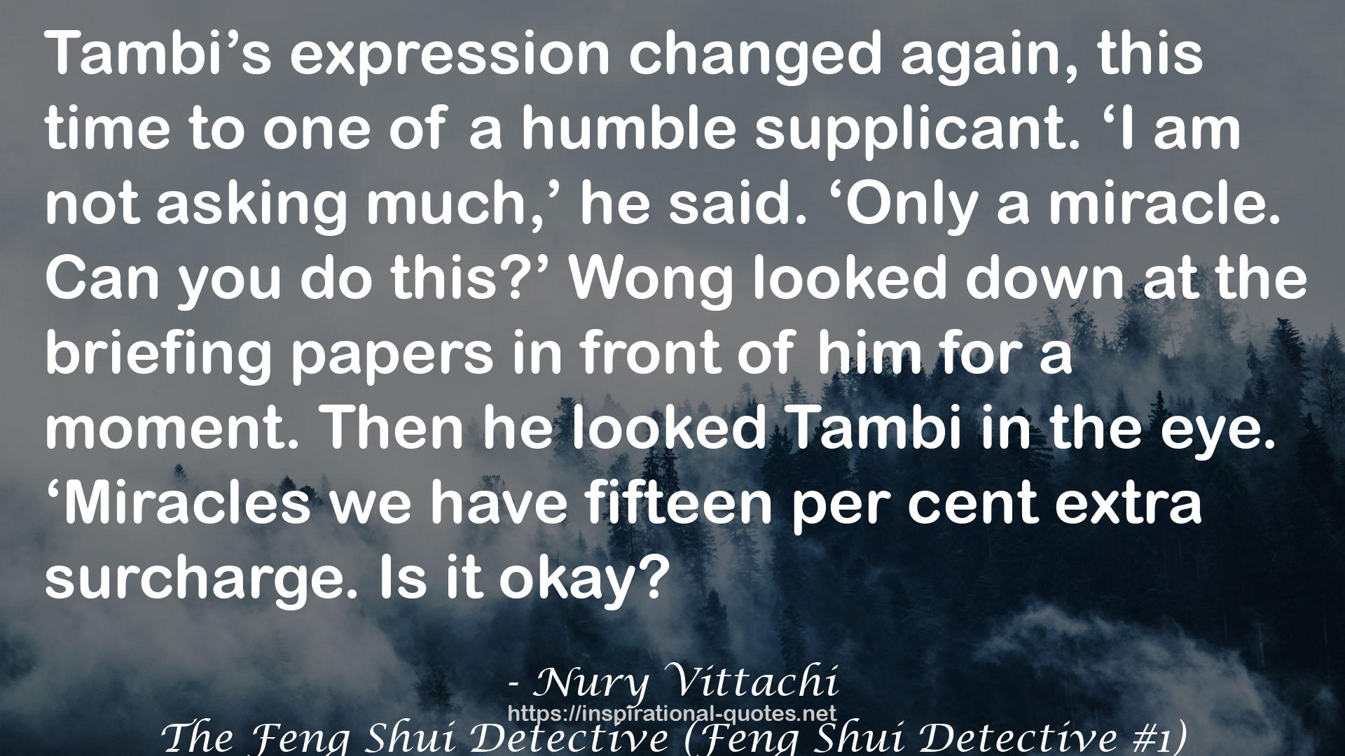 The Feng Shui Detective (Feng Shui Detective #1) QUOTES