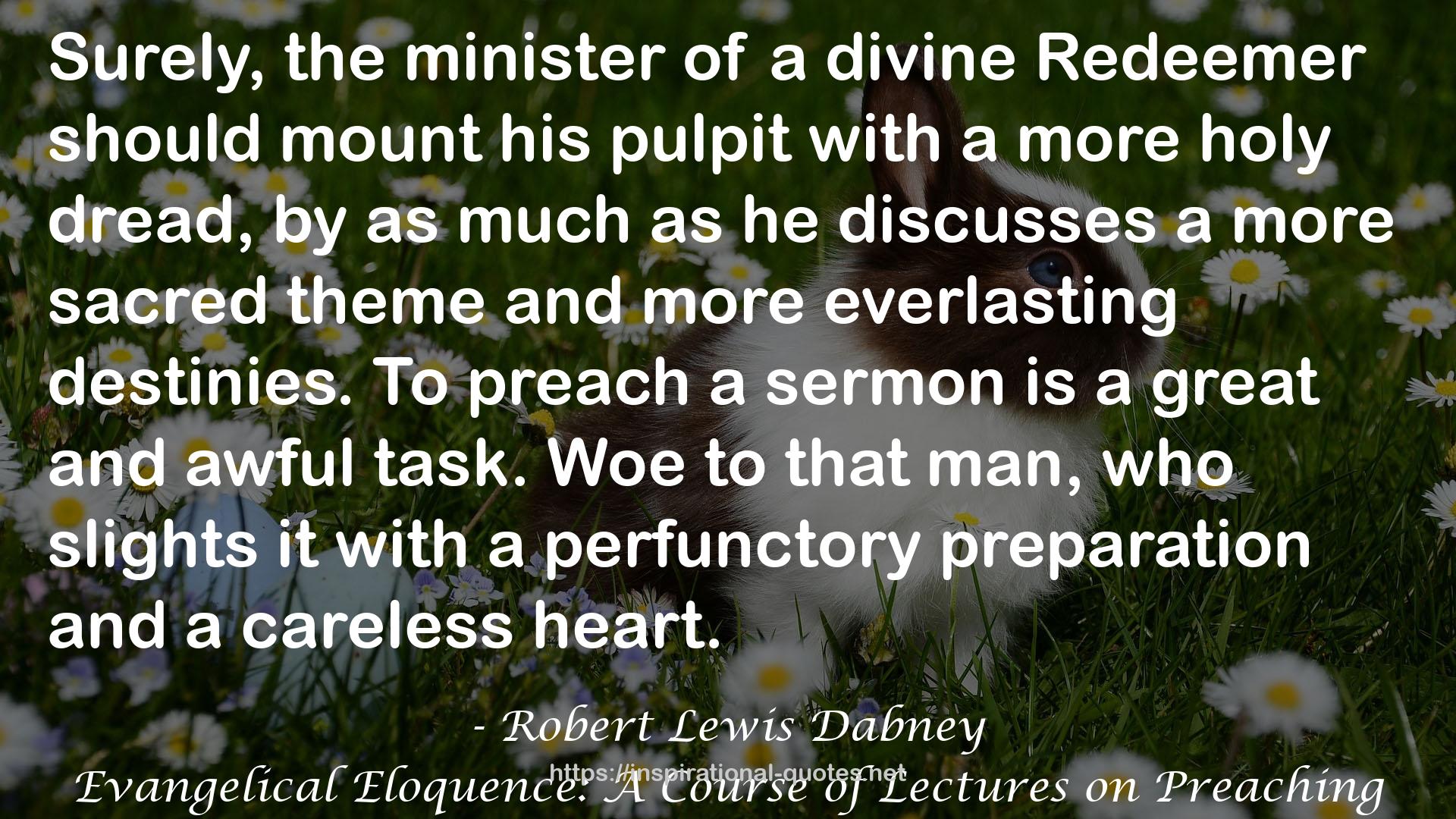 Robert Lewis Dabney QUOTES