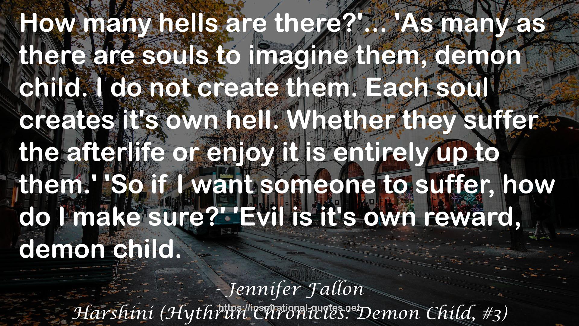 Jennifer Fallon QUOTES