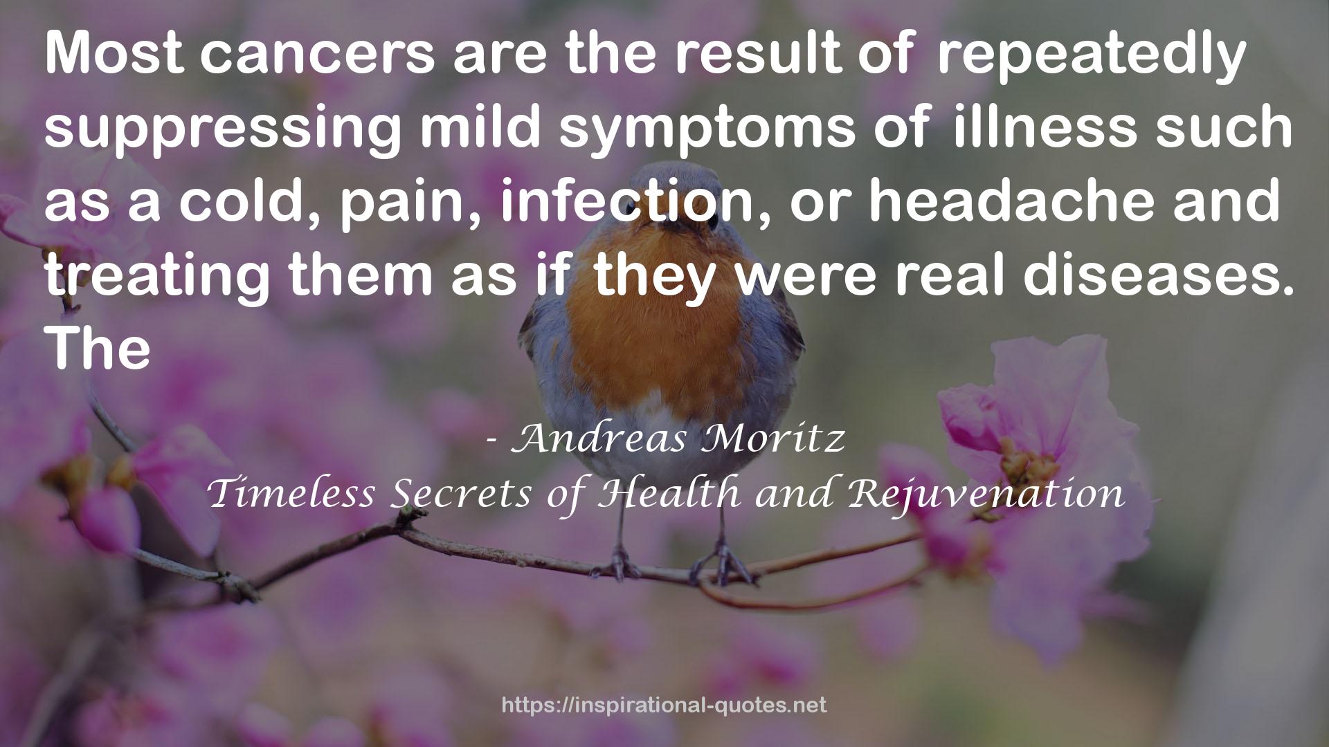 Timeless Secrets of Health and Rejuvenation QUOTES