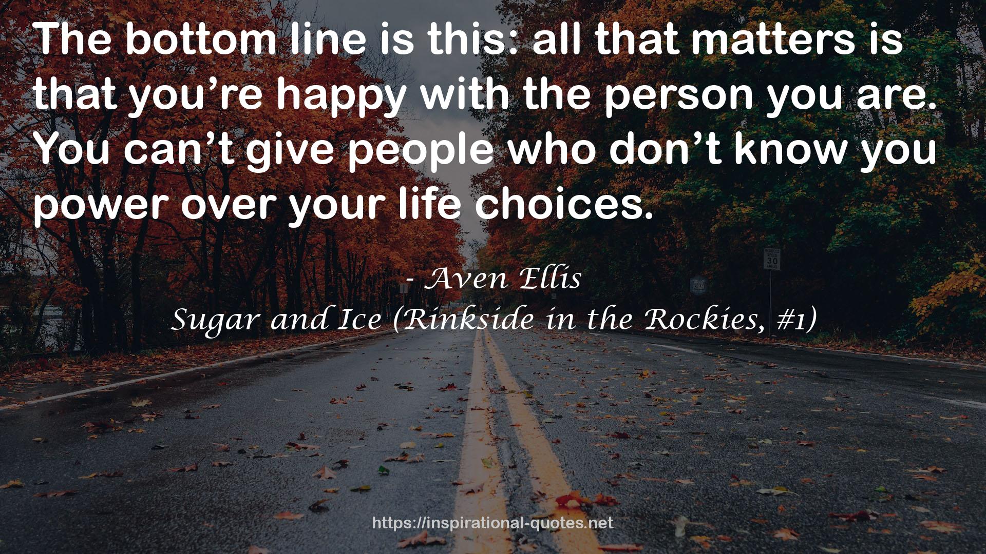 Sugar and Ice (Rinkside in the Rockies, #1) QUOTES